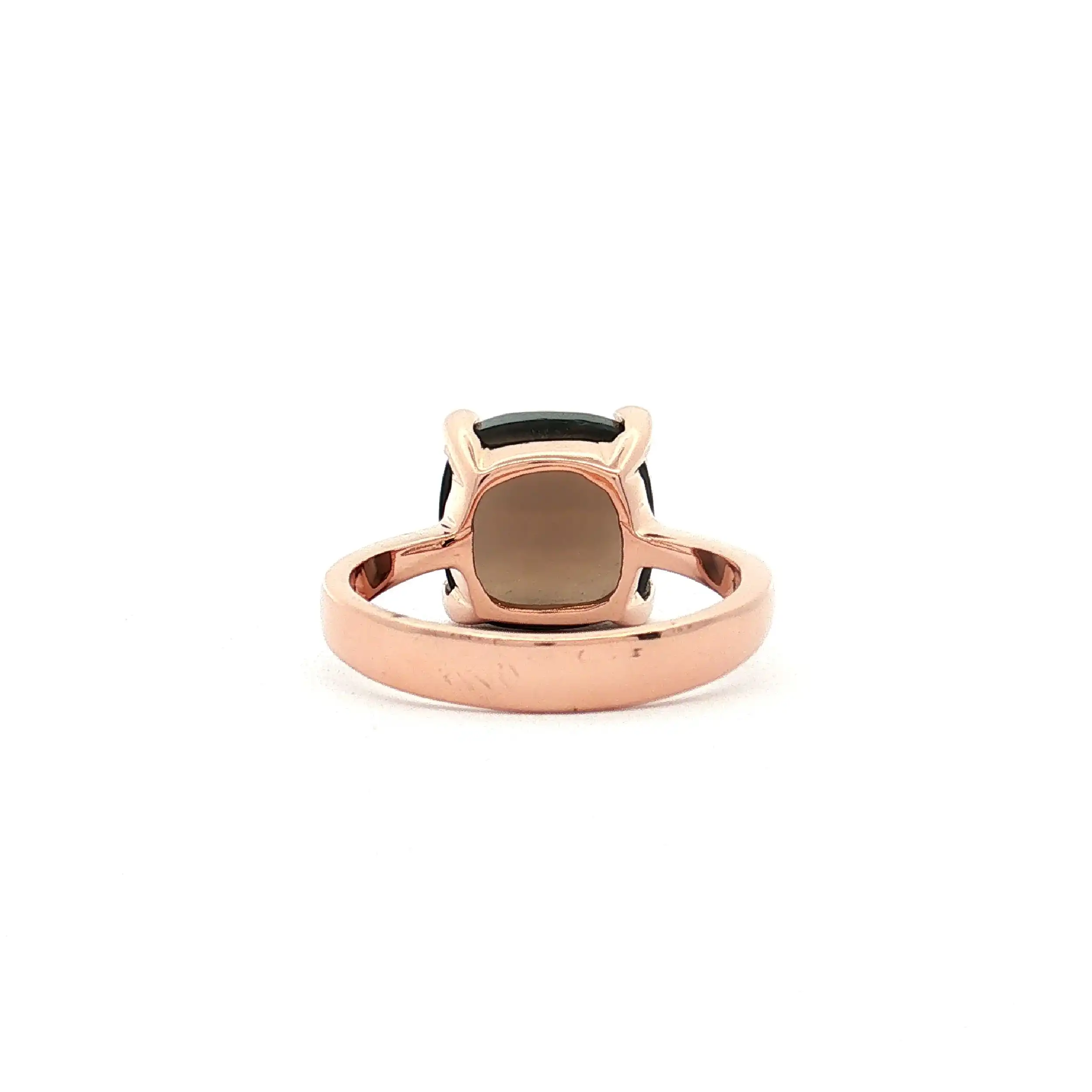 Ring Rotgold mit Rauchquarz