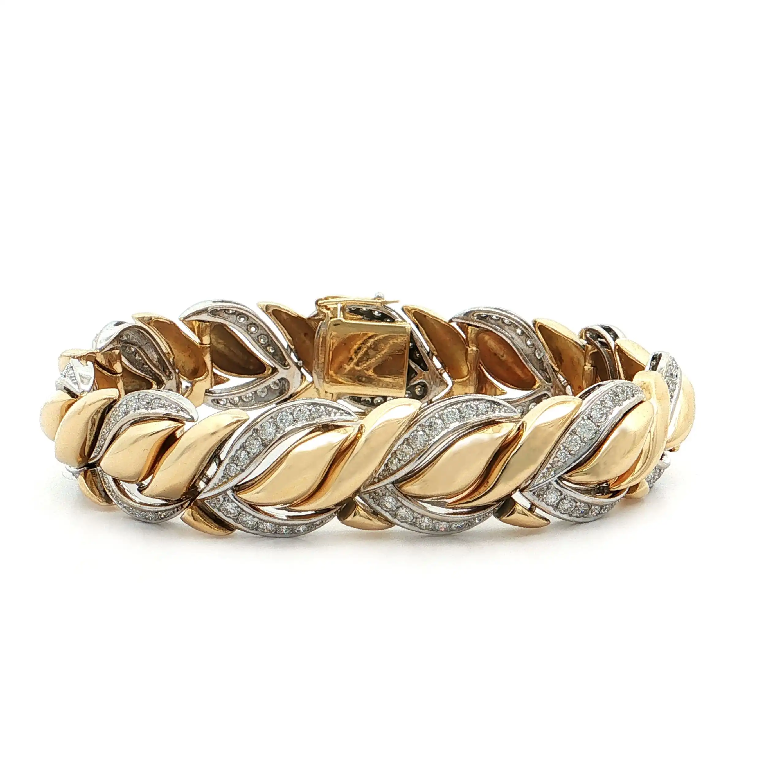 Armband Bicolor mit Brillanten