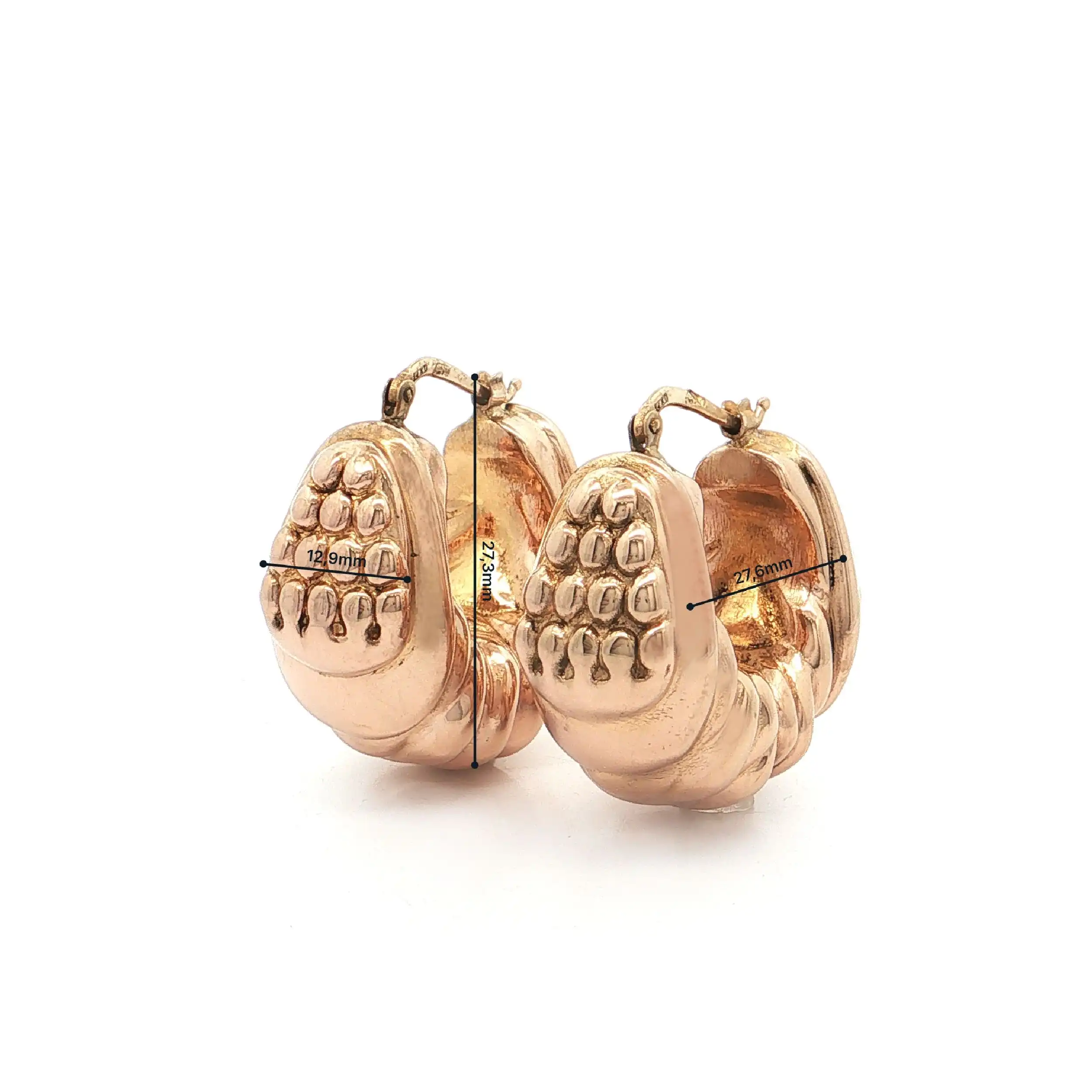 Creolen Gelbgold