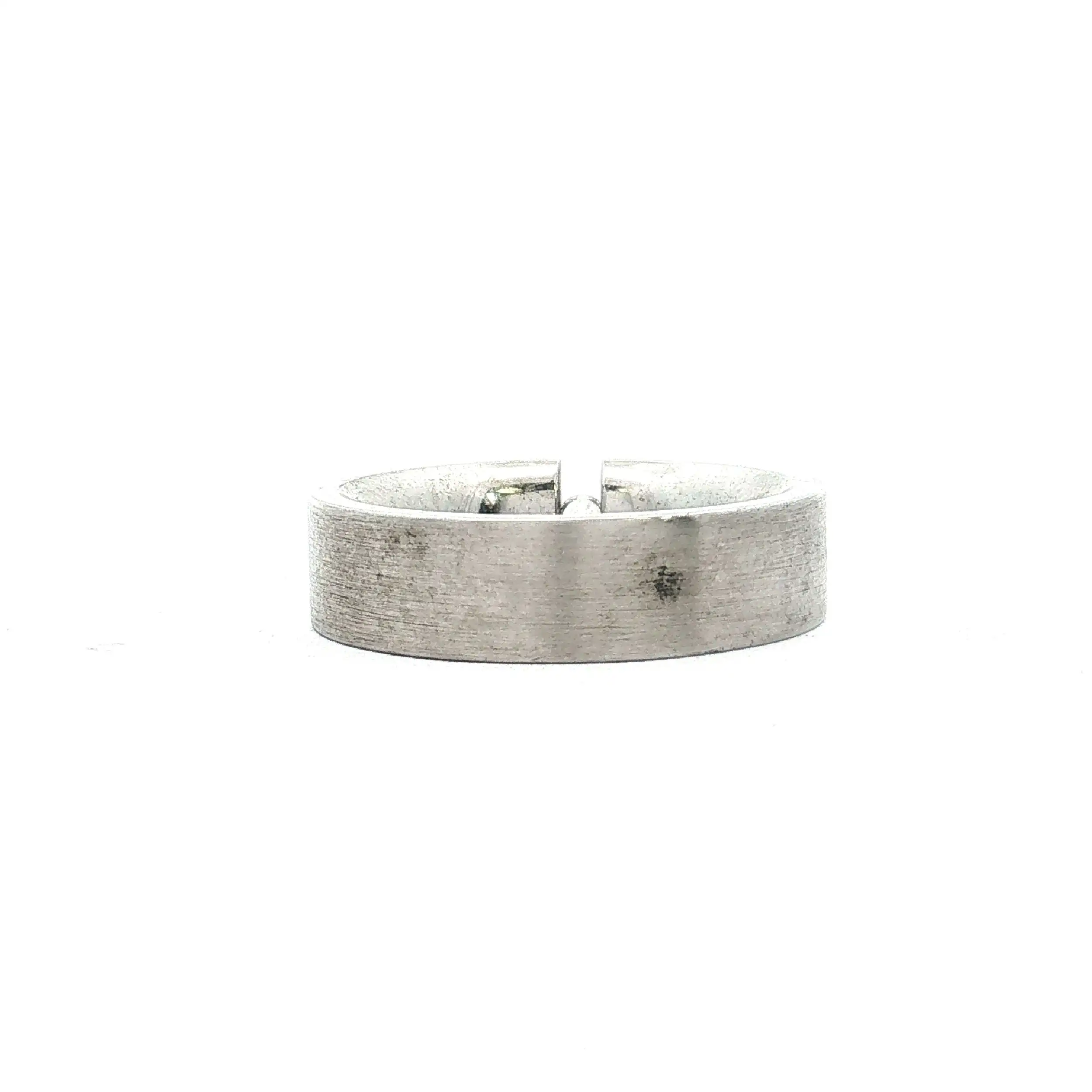 Spannring Xen mit Zirkonia Stahl Spannring Xen mit Zirkonia Stahl