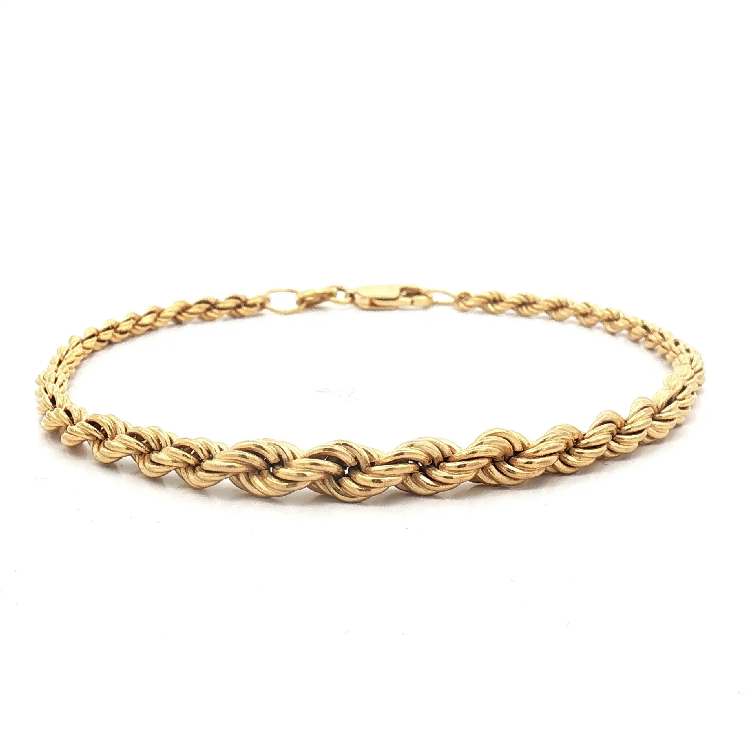 Kordelarmband Gelbgold