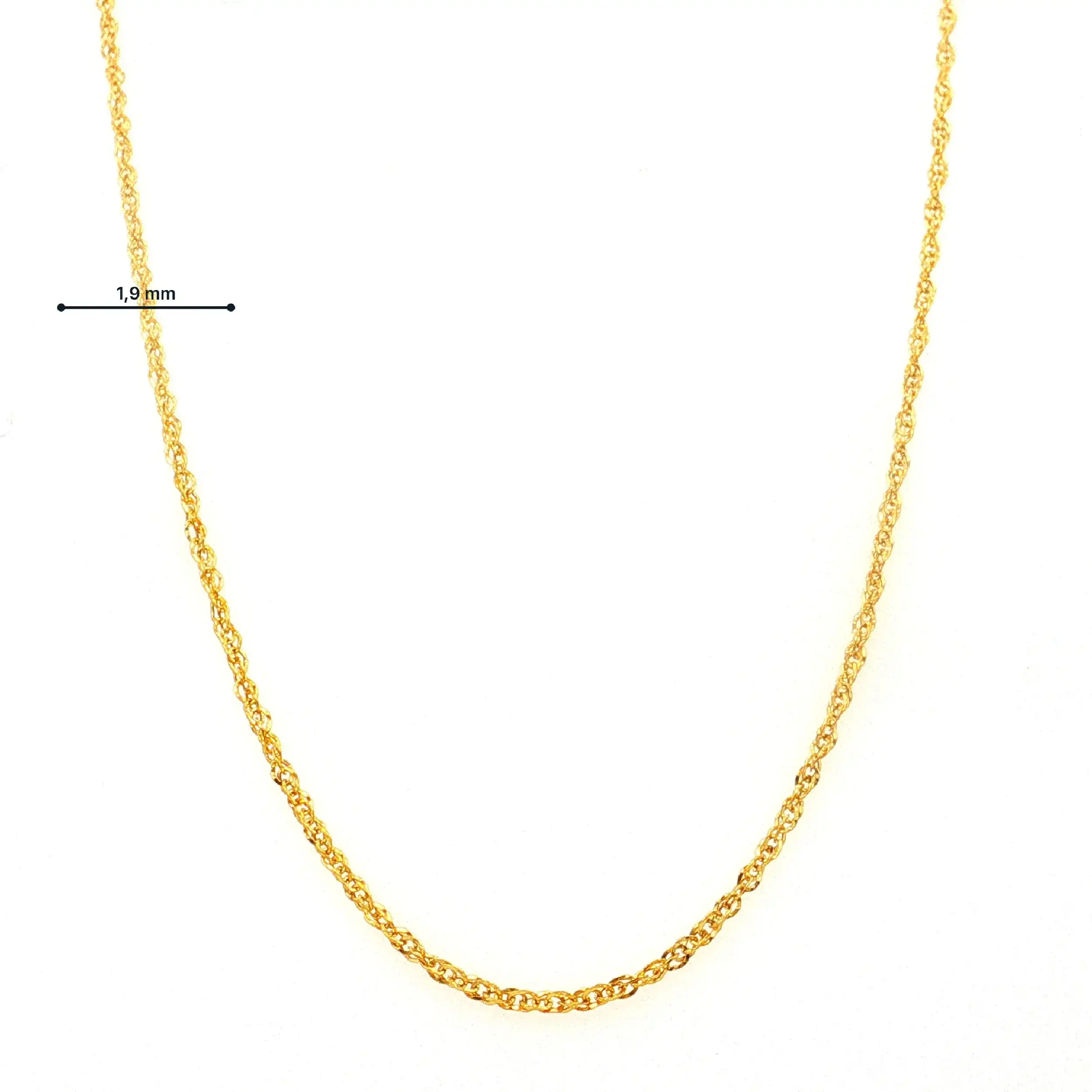 Singapurkette Gelbgold