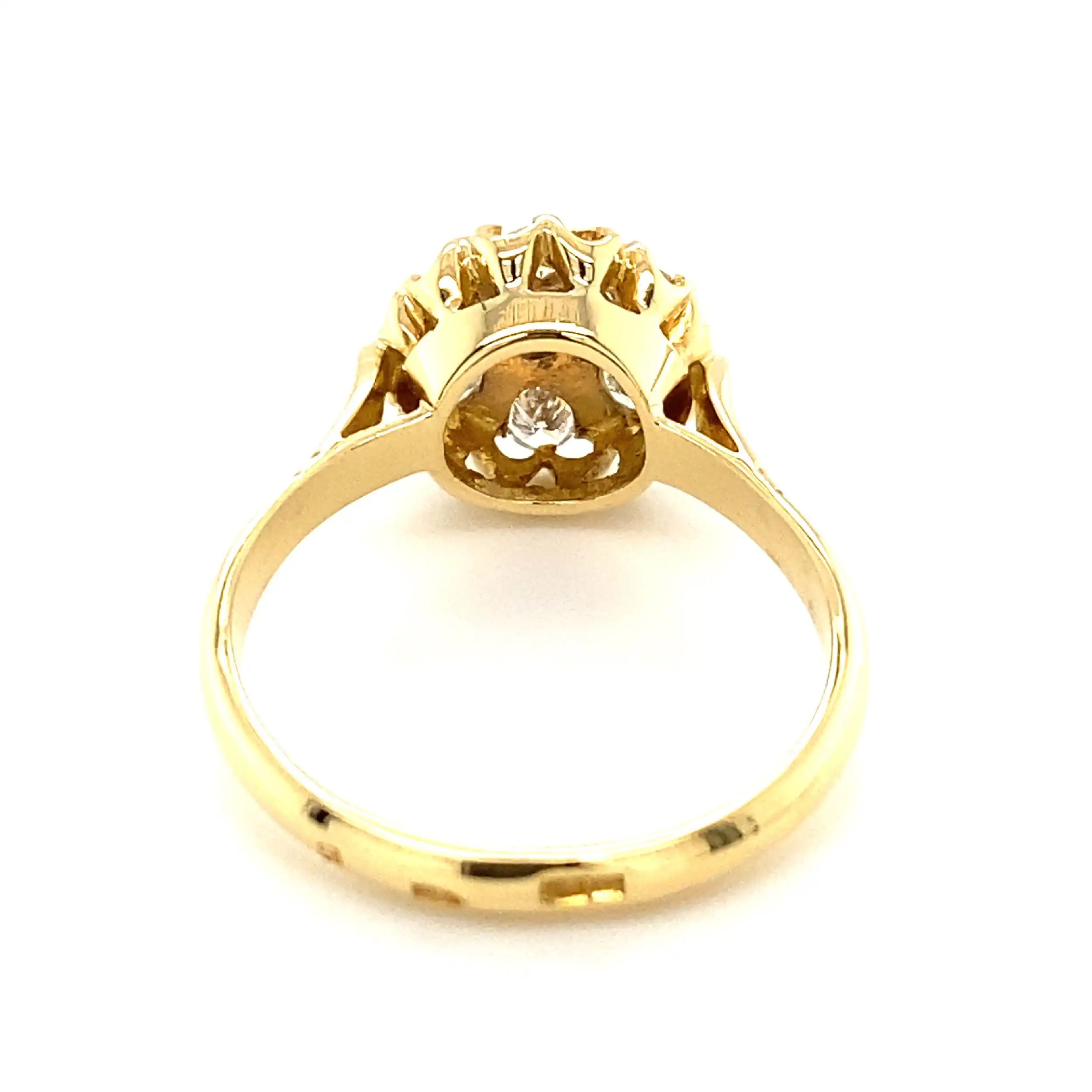Ring Gelbgold mit Brillanten Ring Gelbgold mit Brillanten