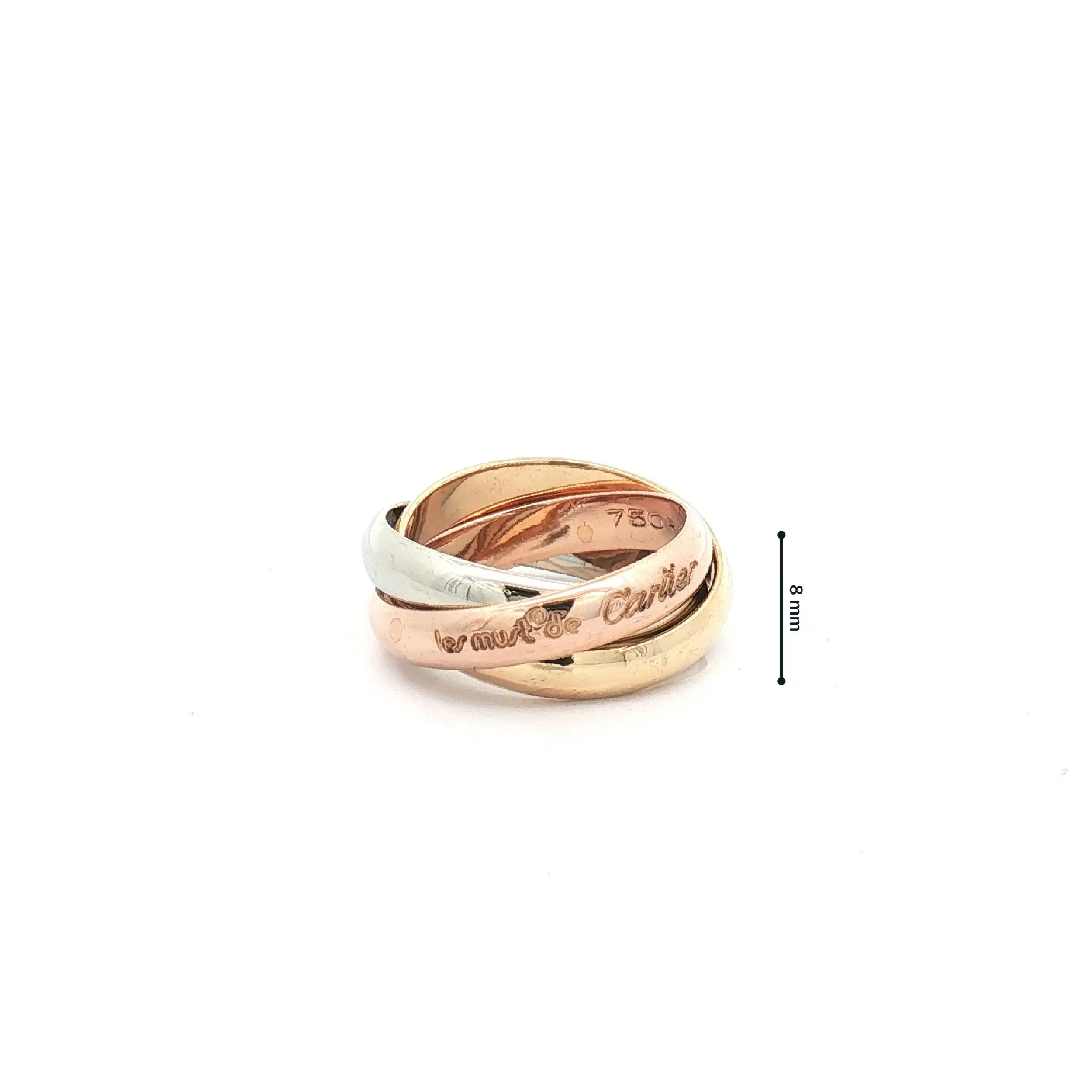 Ring Tricolor les must de Cartier Trinity Ring Tricolor les must de Cartier Trinity