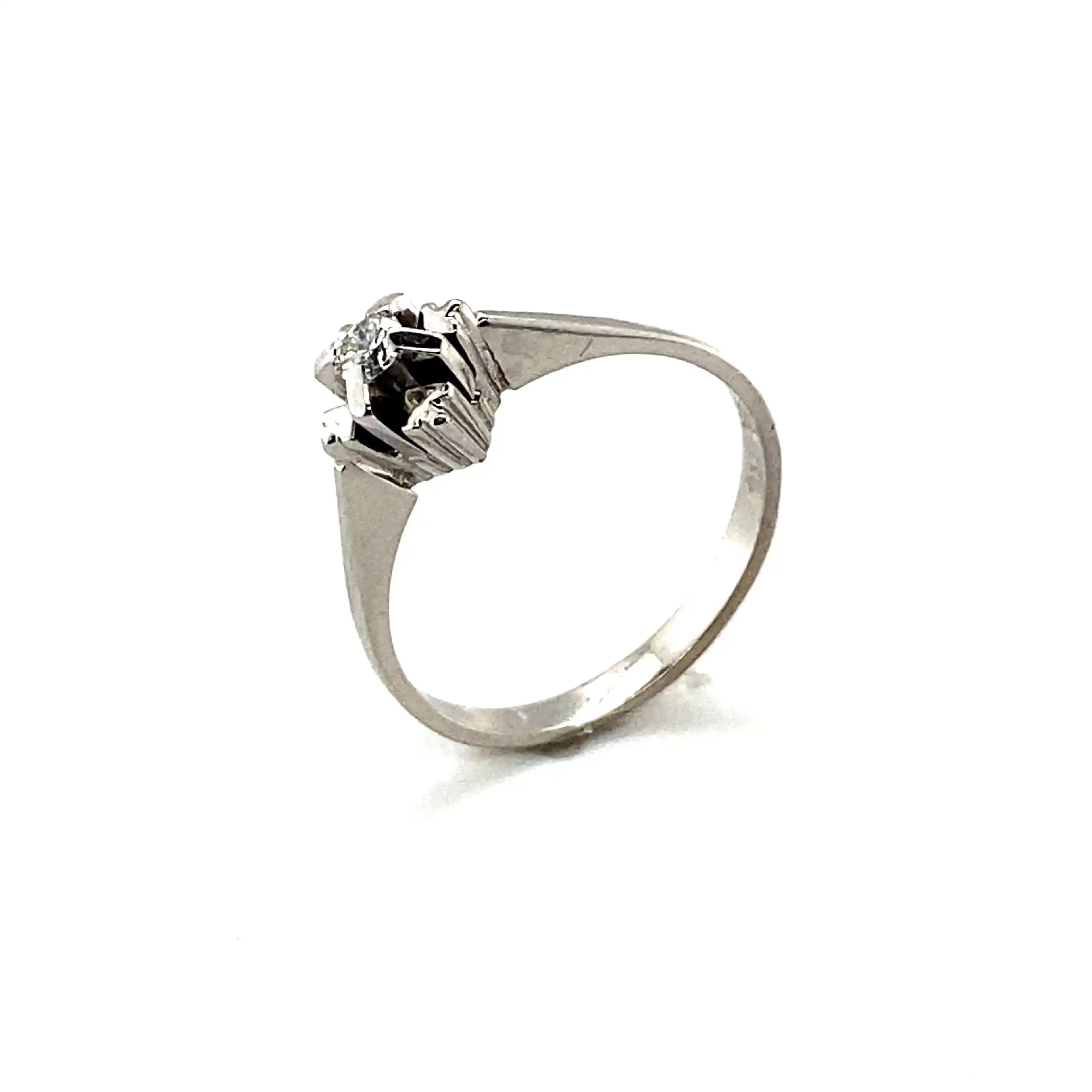 Ring Weißgold mit Brillanten