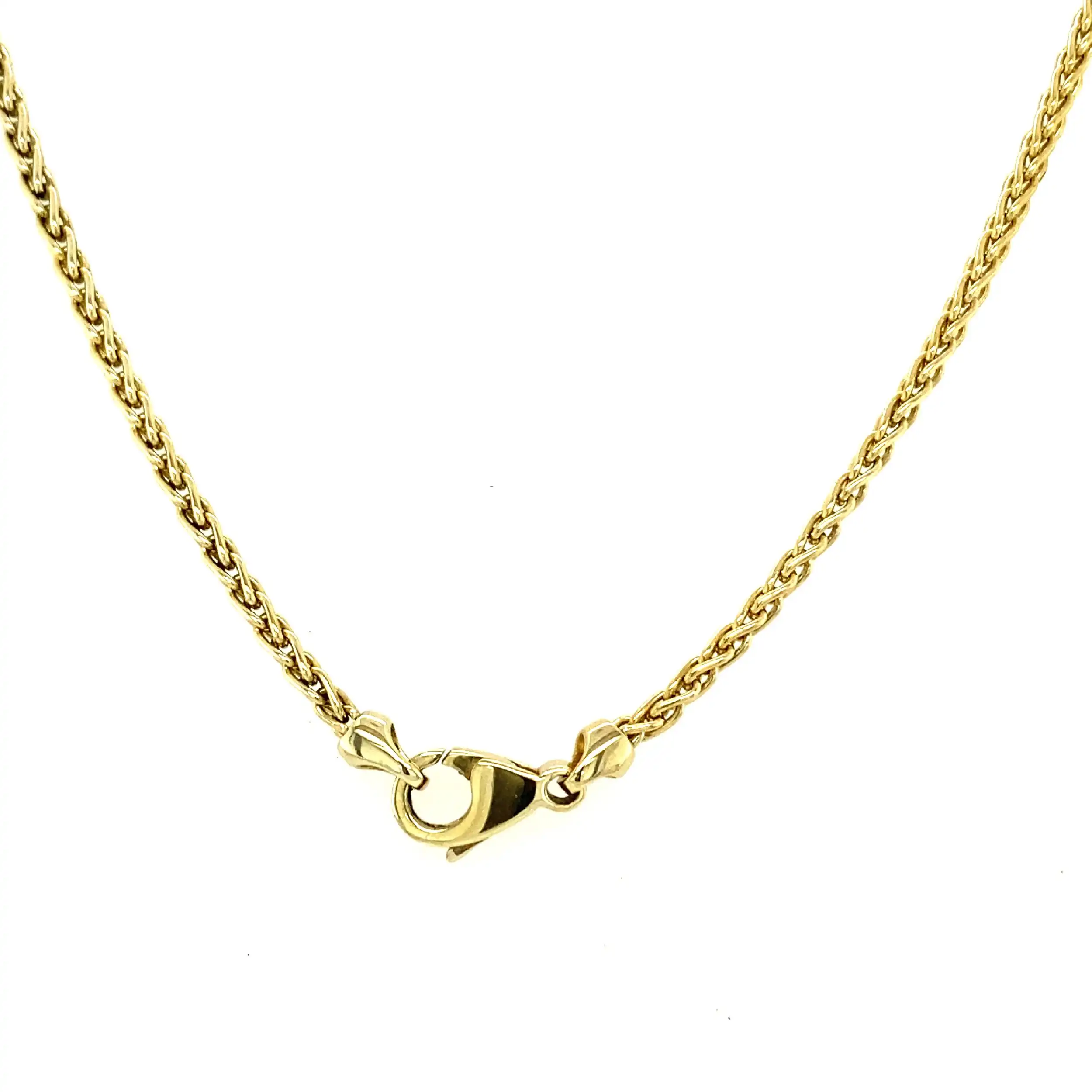 Collier Bicolor mit Mabé-Perle & Brillant, graviert mit 0,09ct. Collier Bicolor mit Mabé-Perle & Brillant, graviert mit 0,09ct.