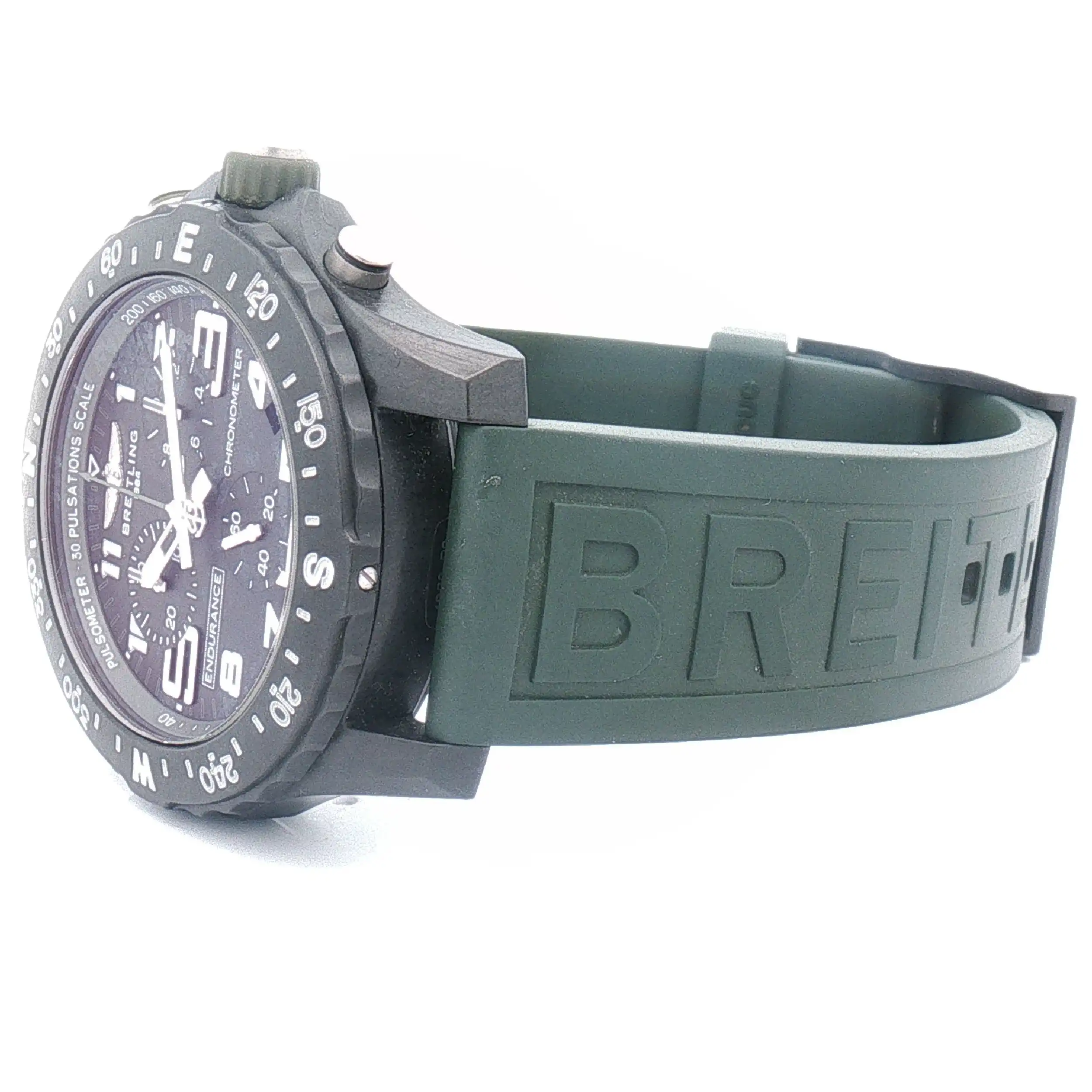 Herrenuhr Breitling Endurance Pro Grün 44mm im Full-Set