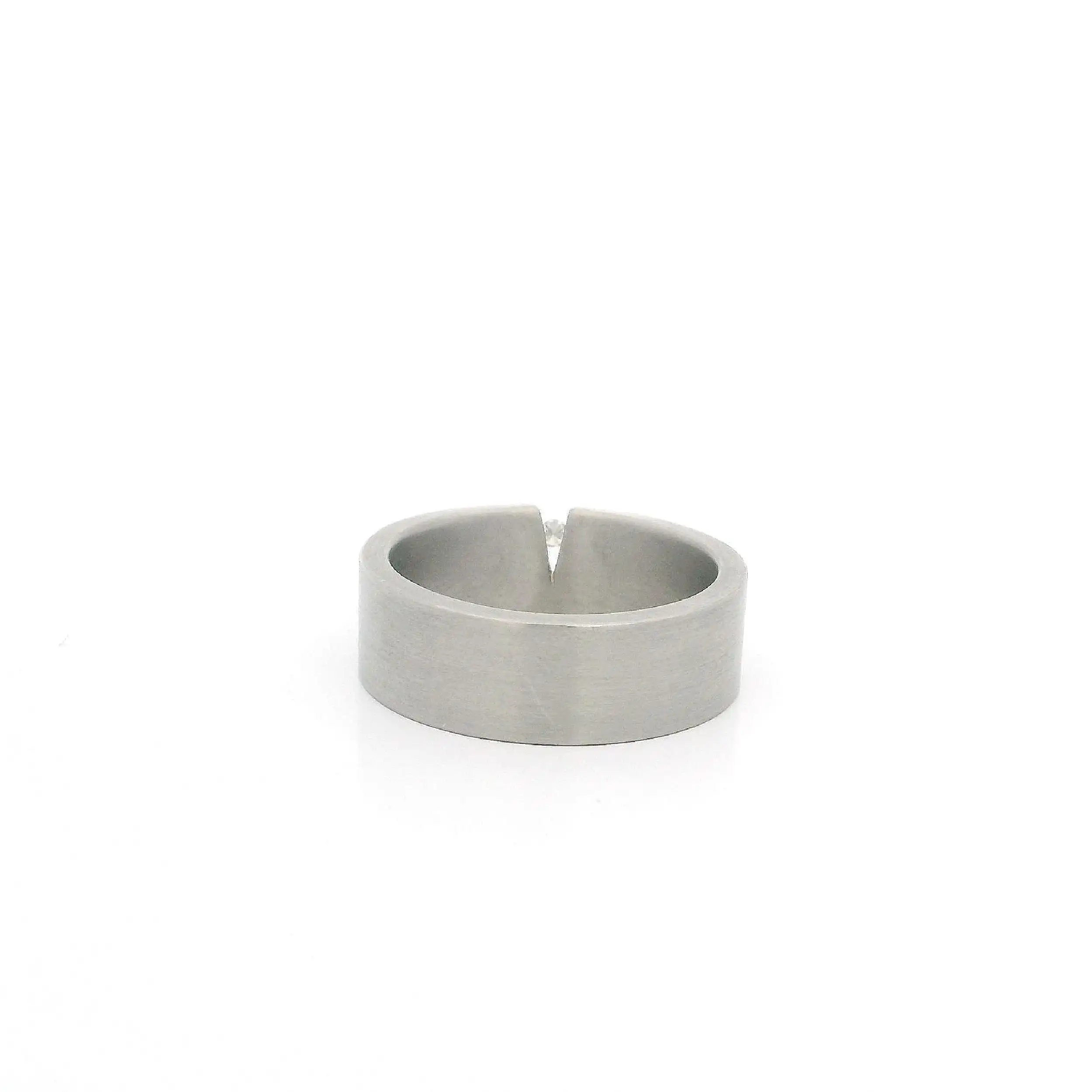 Ring Platin Niessing Kereb mit Brillant