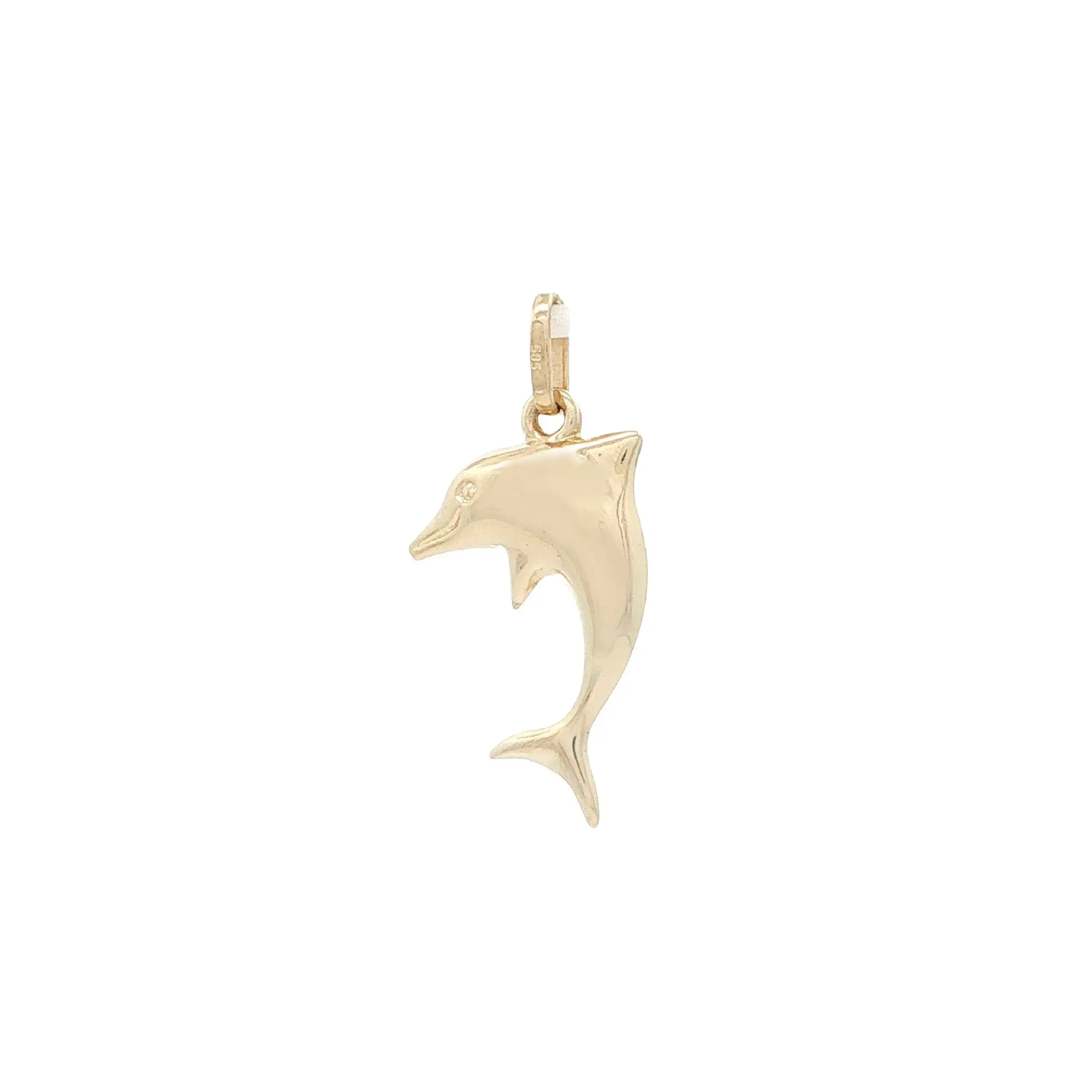 Anhänger Gelbgold "Delfin"
