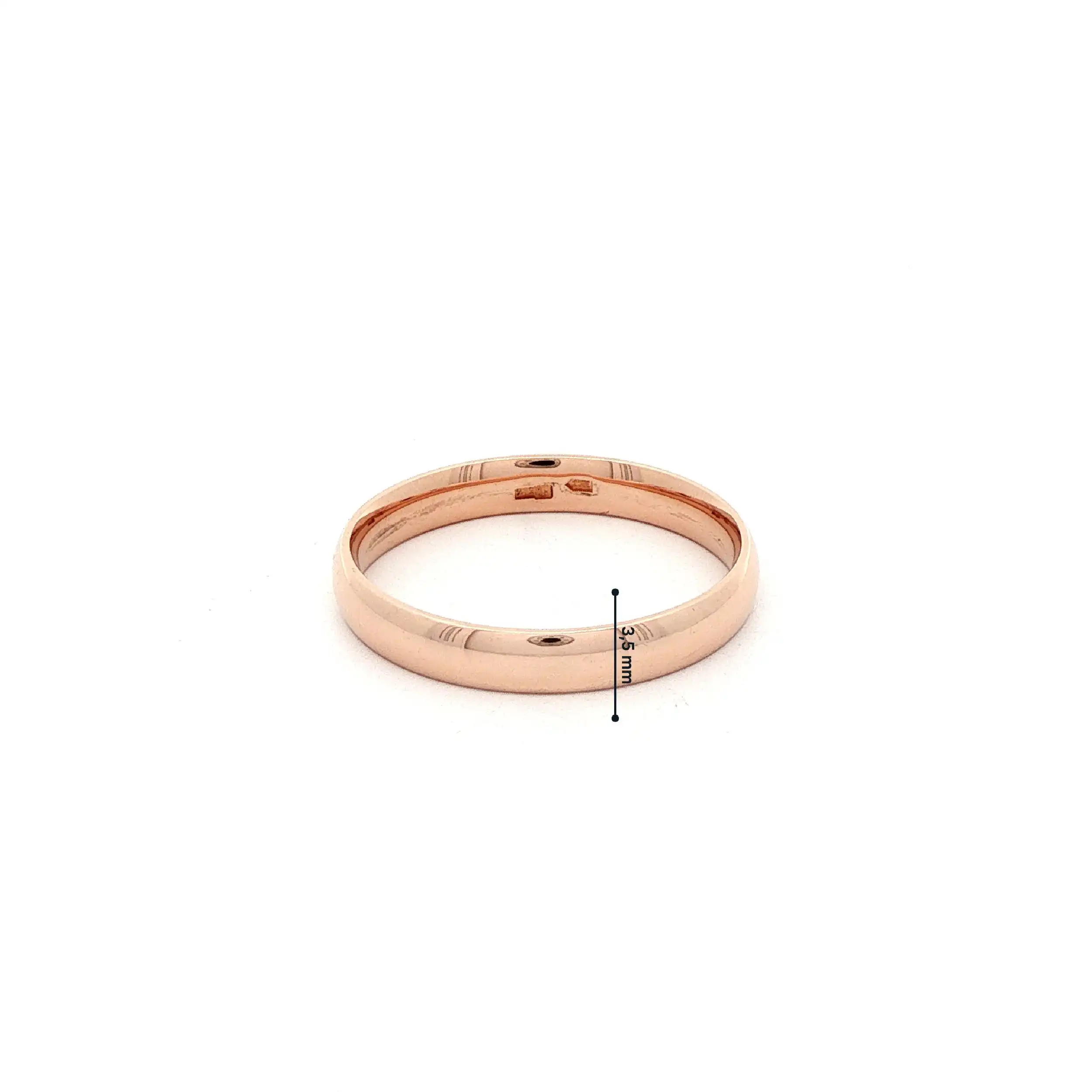 Ring Rotgold schlicht Ring Rotgold schlicht