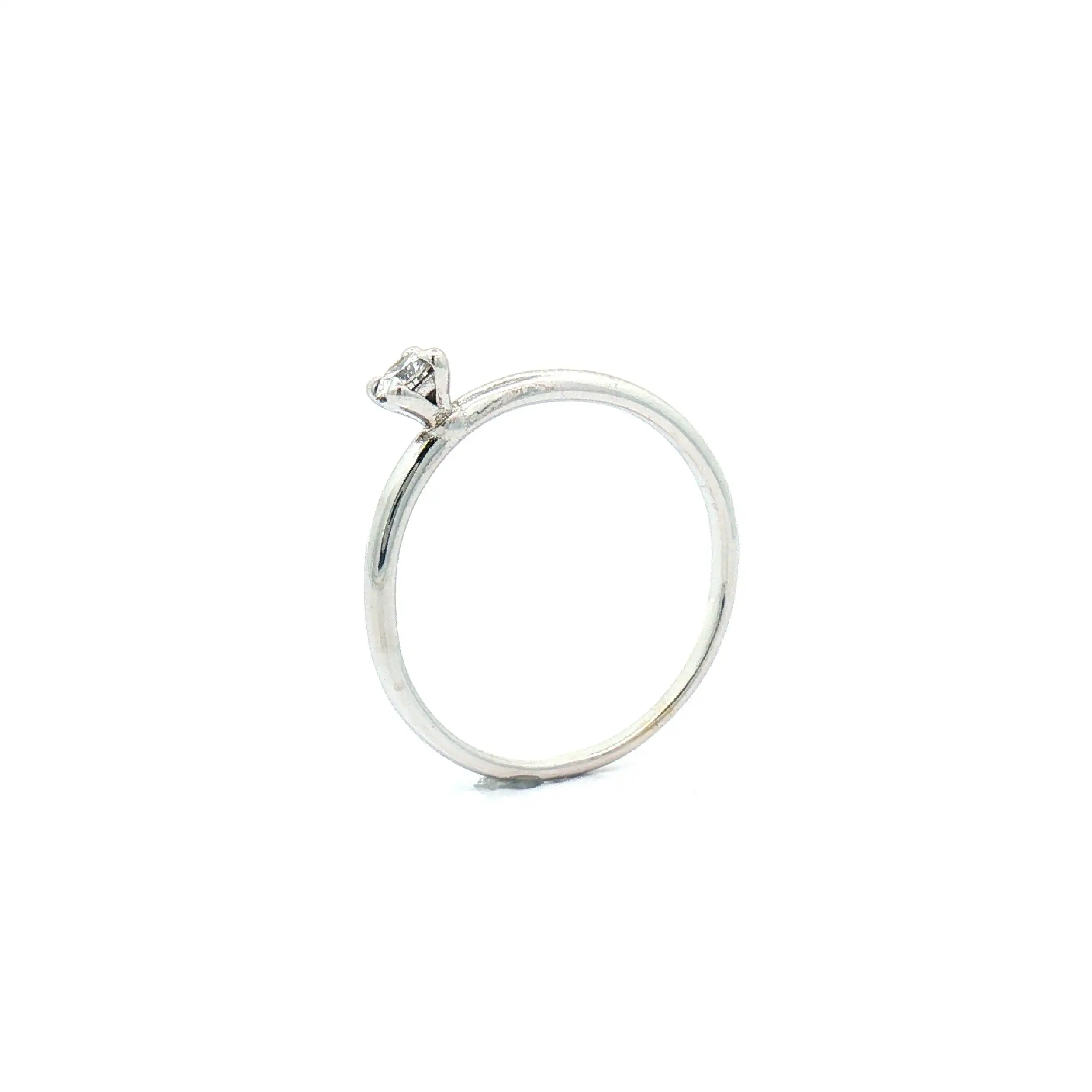 Ring Weißgold mit Brillant