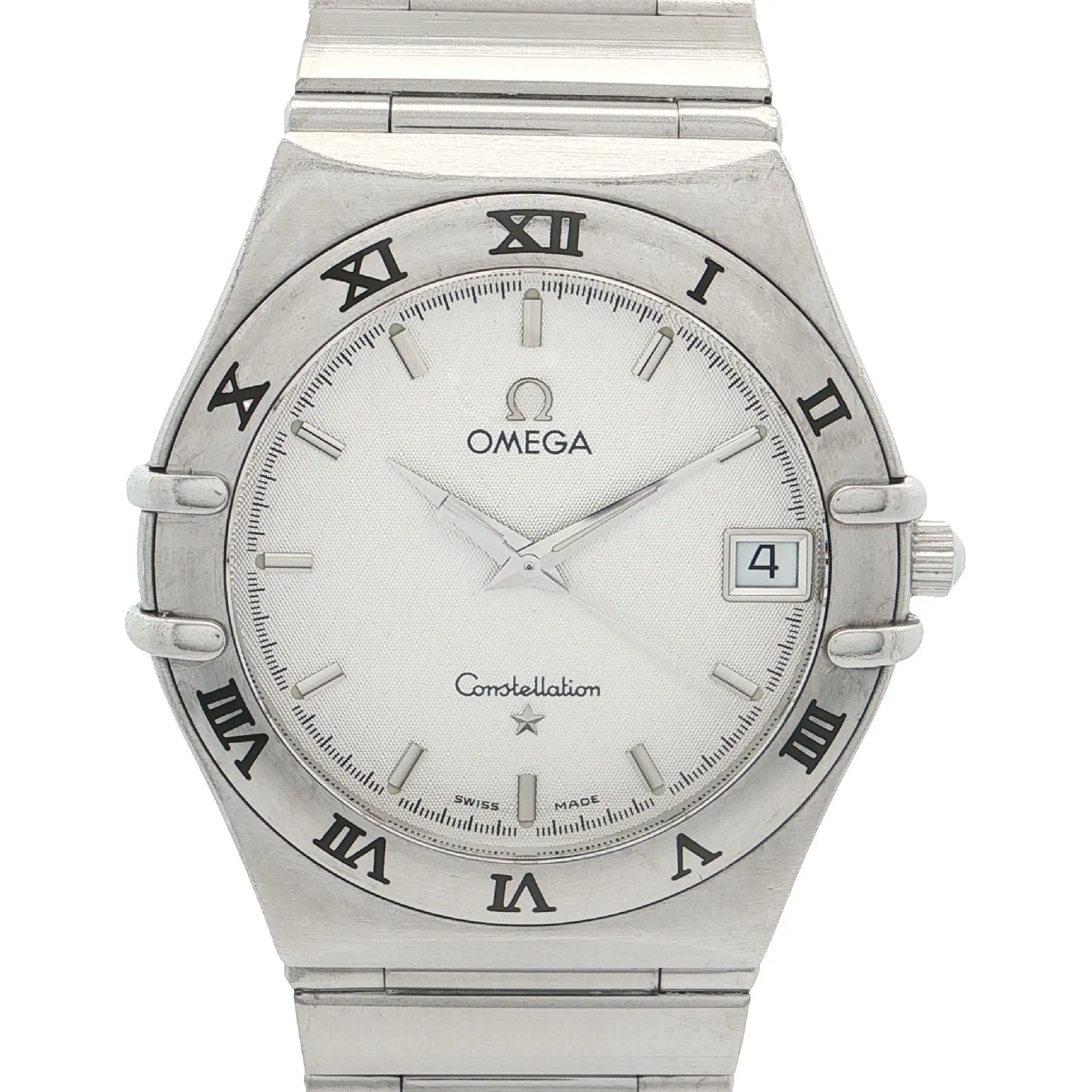 Herrenuhr Omega Constellation Quartz Stahl 33mm