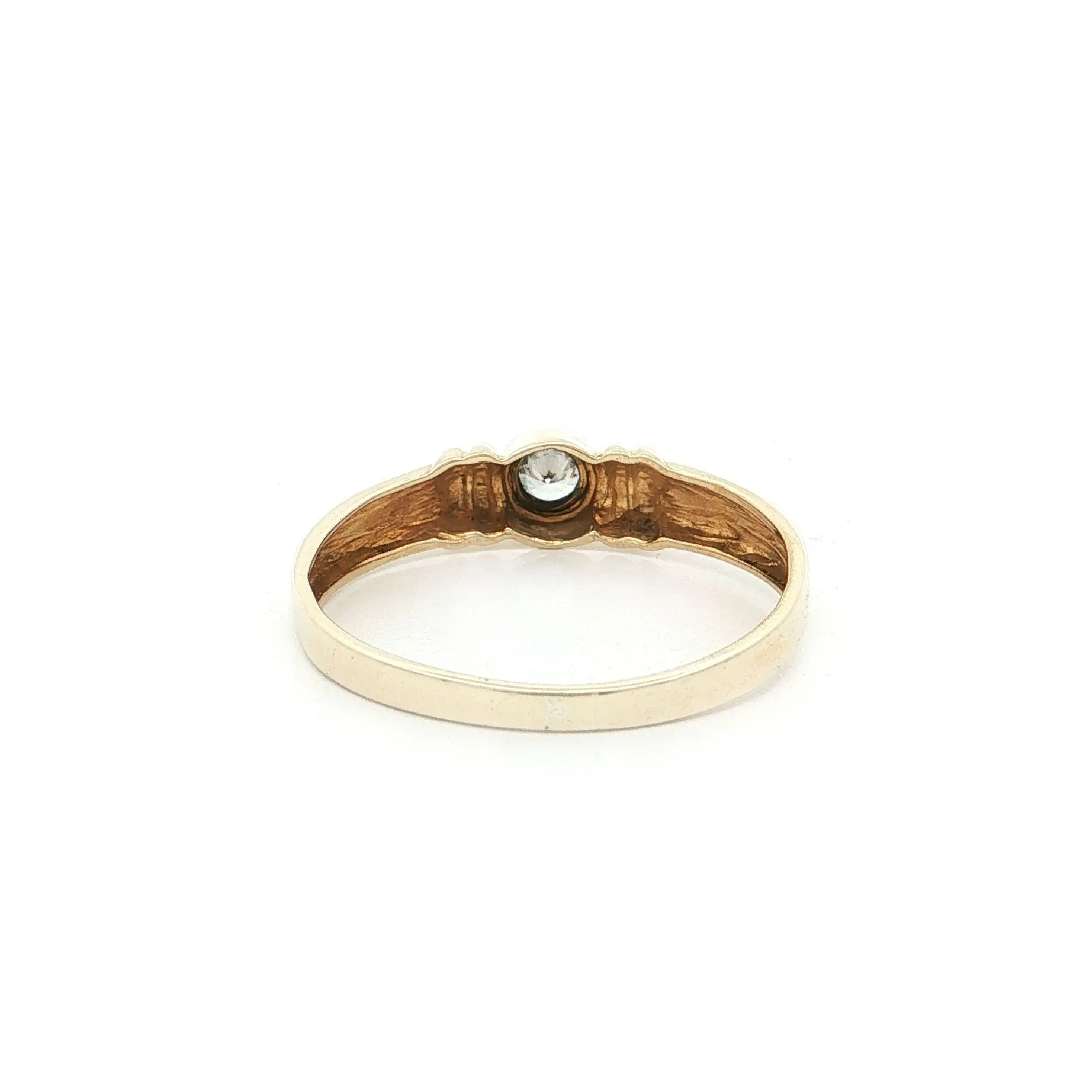 Ring Gelbgold mit Zirkonia Ring Gelbgold mit Zirkonia