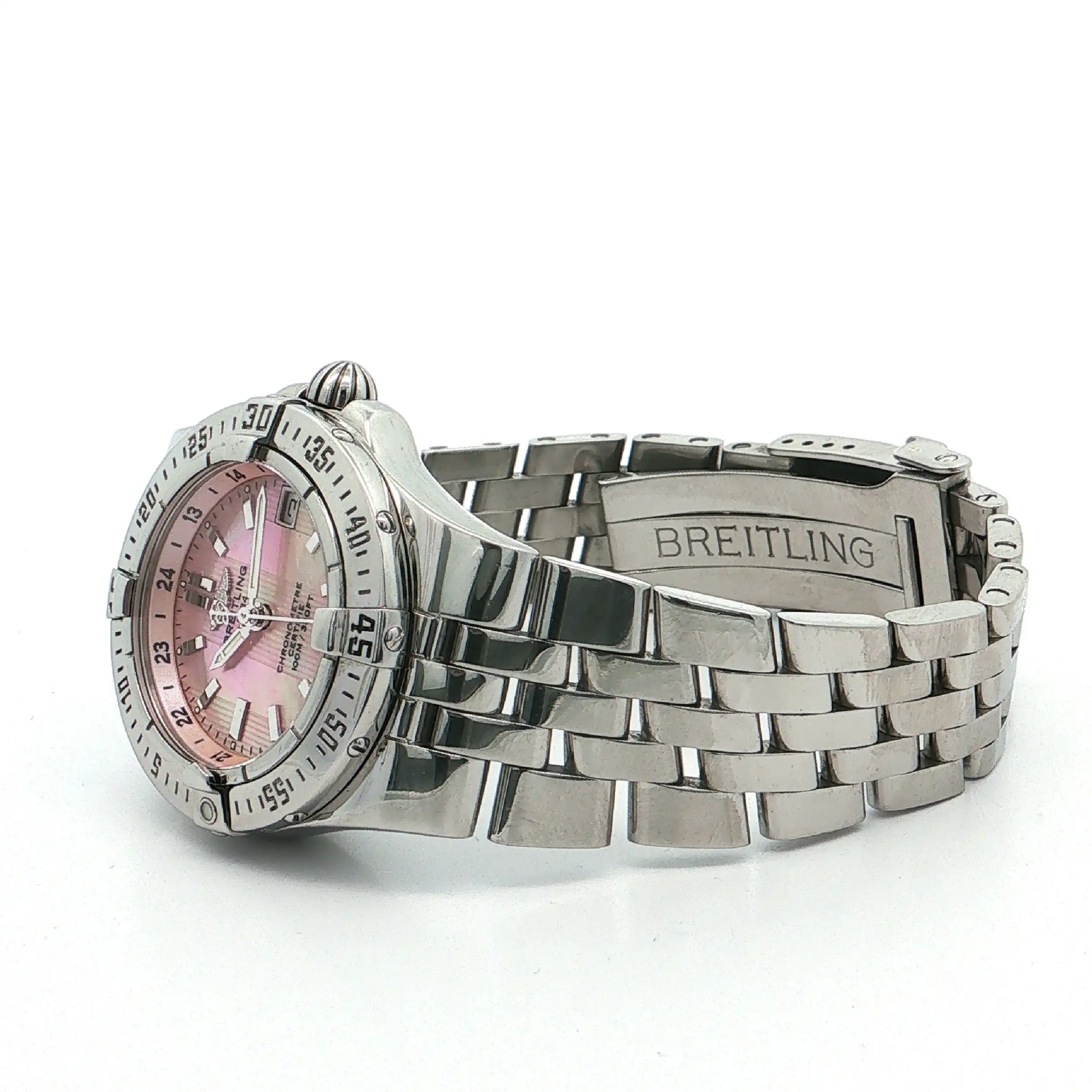 Damenuhr Breitling Starliner Perlmut 30mm Ref.A71340 mit Papieren Damenuhr Breitling Starliner Perlmut 30mm Ref.A71340 mit Papieren