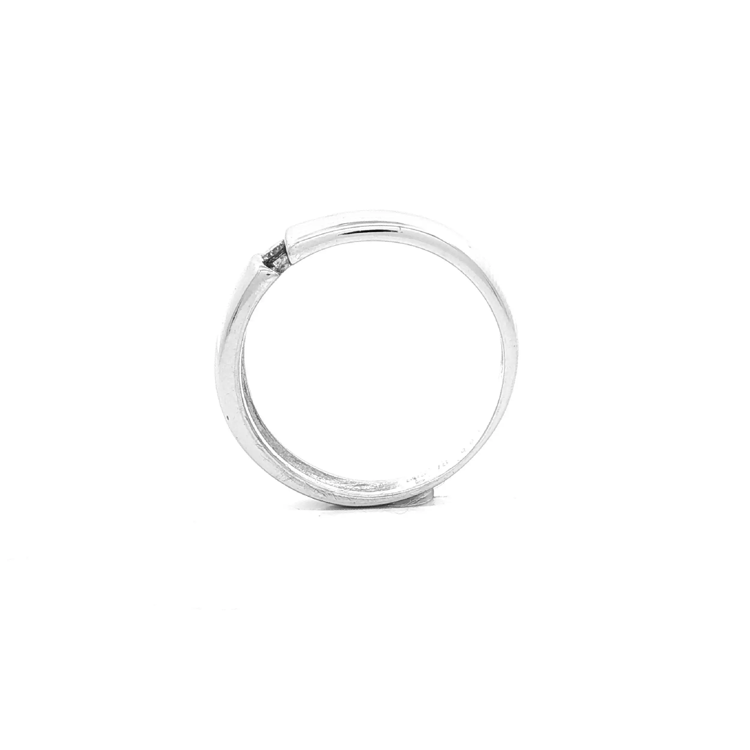 Ring Weißgold mit Solitär Brillant Ring Weißgold mit Solitär Brillant