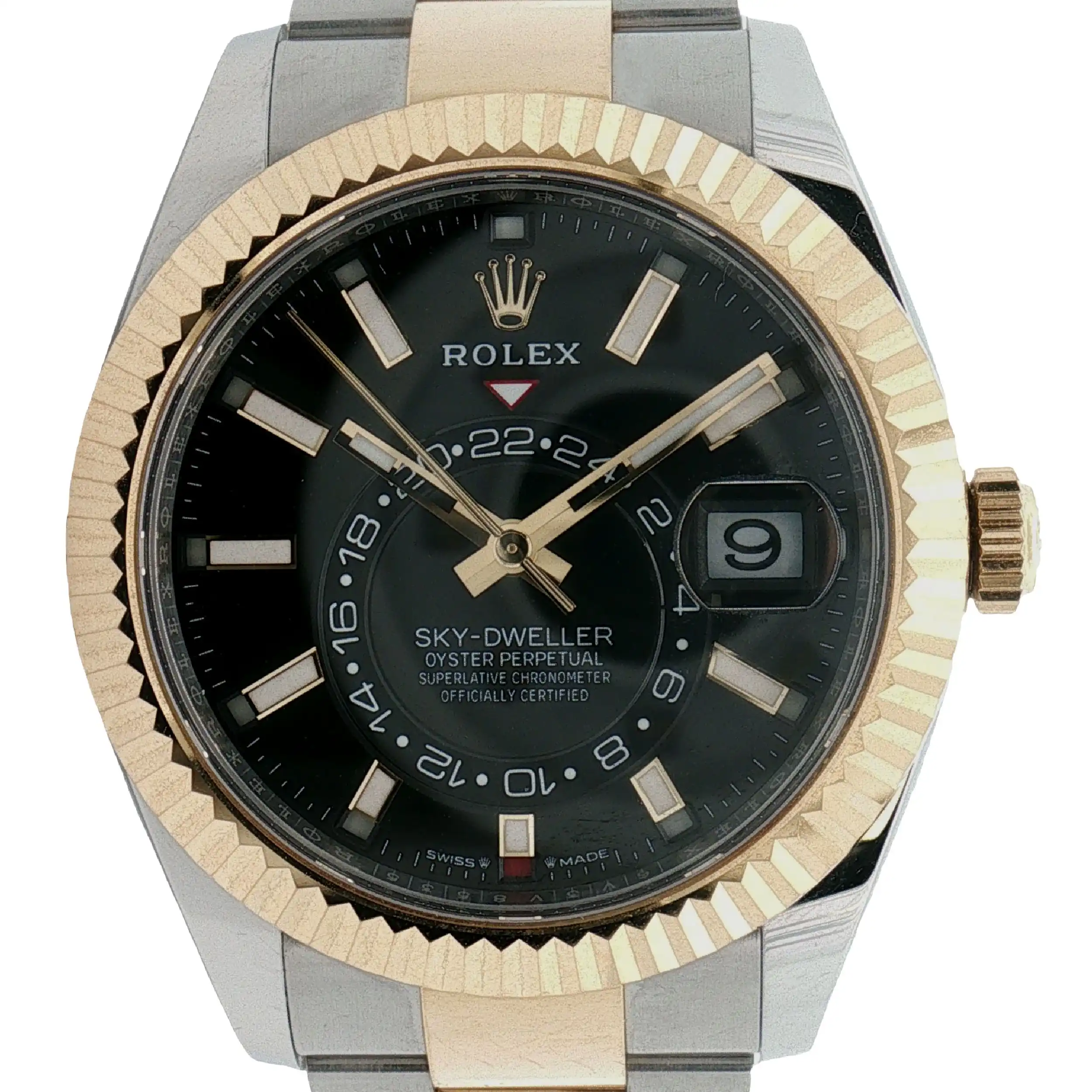 Herrenuhr Rolex Sky-Dweller im Fullset