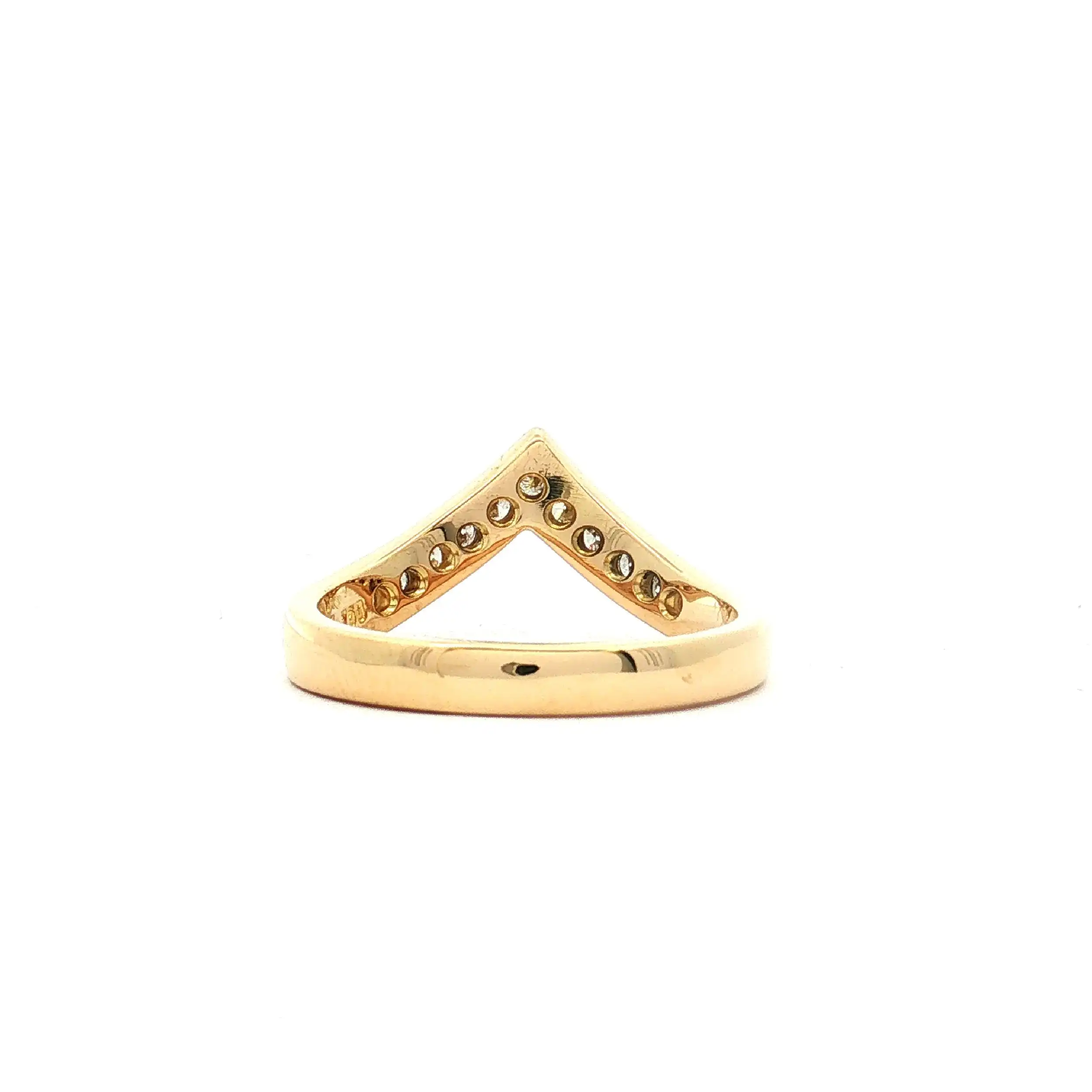 Ring Gelbgold Exner mit Brillanten