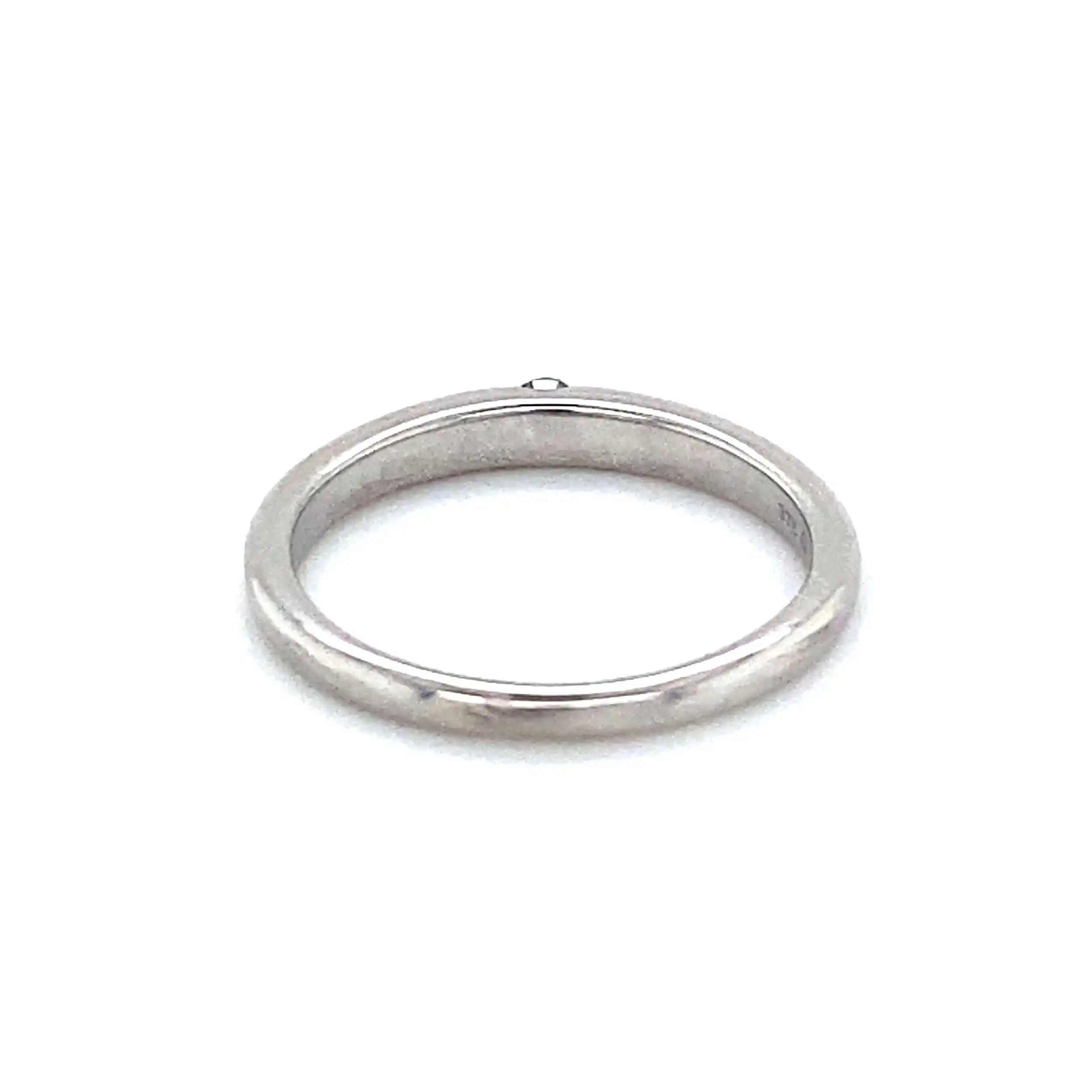 Ring Weißgold mit Brillant Ring Weißgold mit Brillant