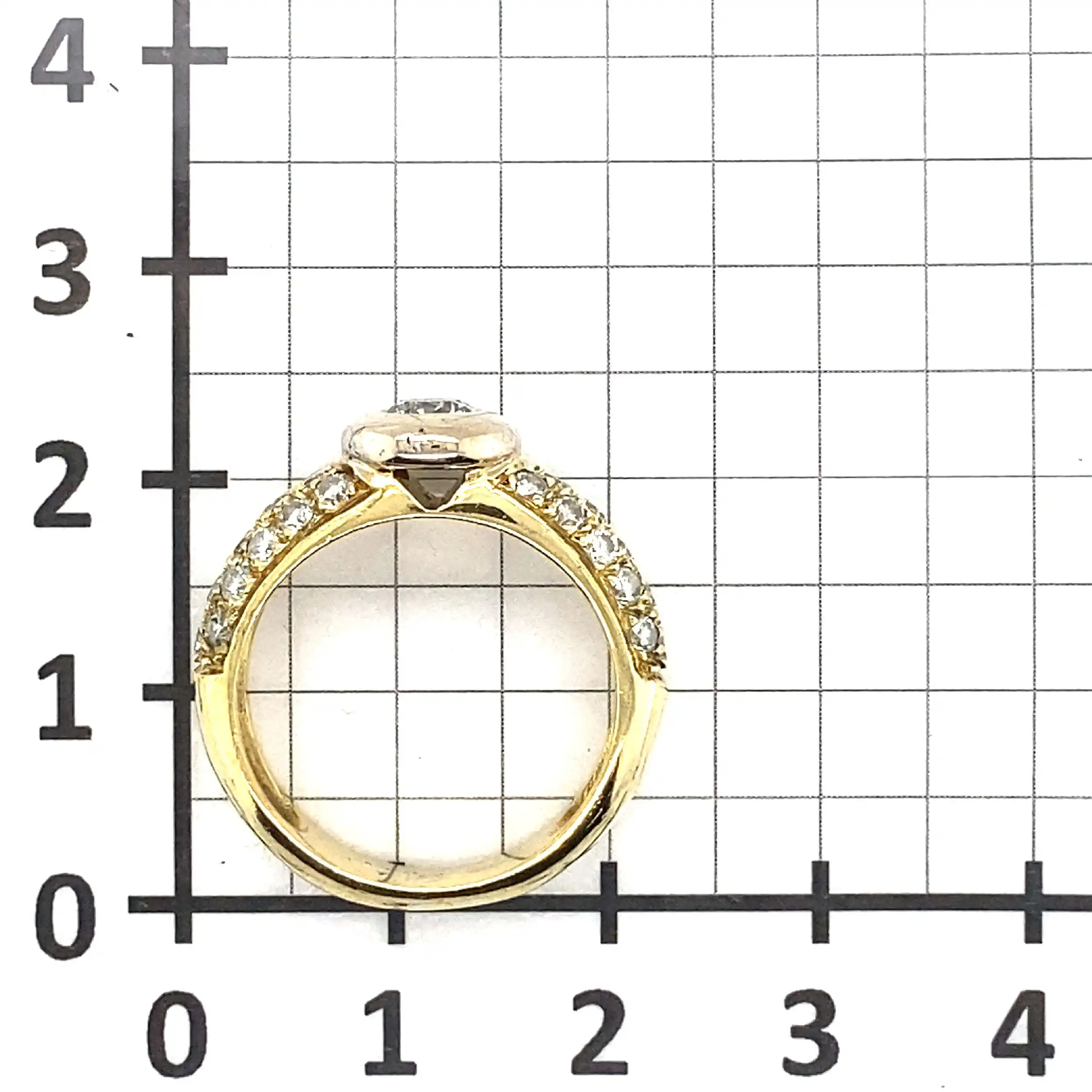 Ring Bicolor mit Brillanten Ring Bicolor mit Brillanten