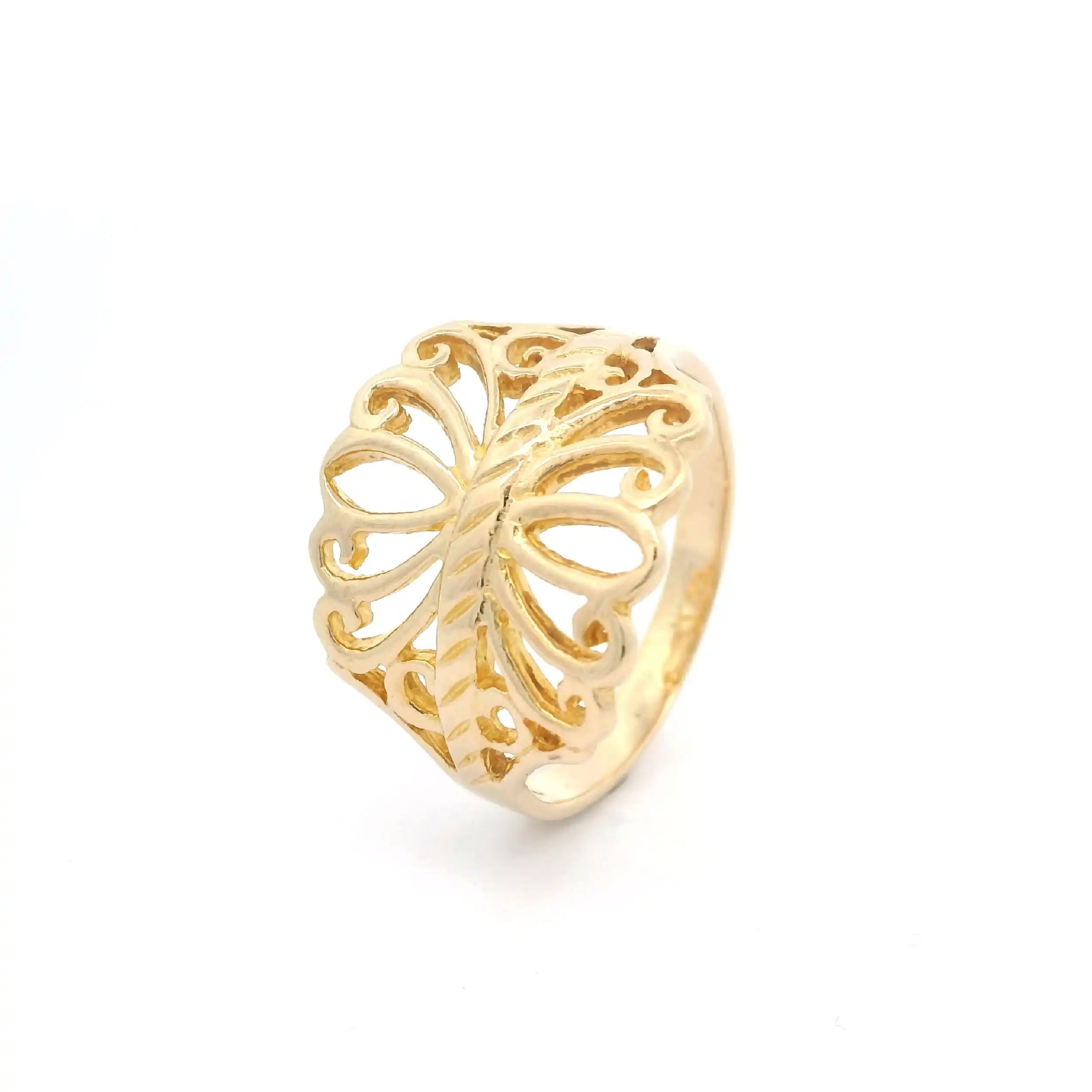 Ring Gelbgold Filigraner Schmetterling Ring Gelbgold Filigraner Schmetterling
