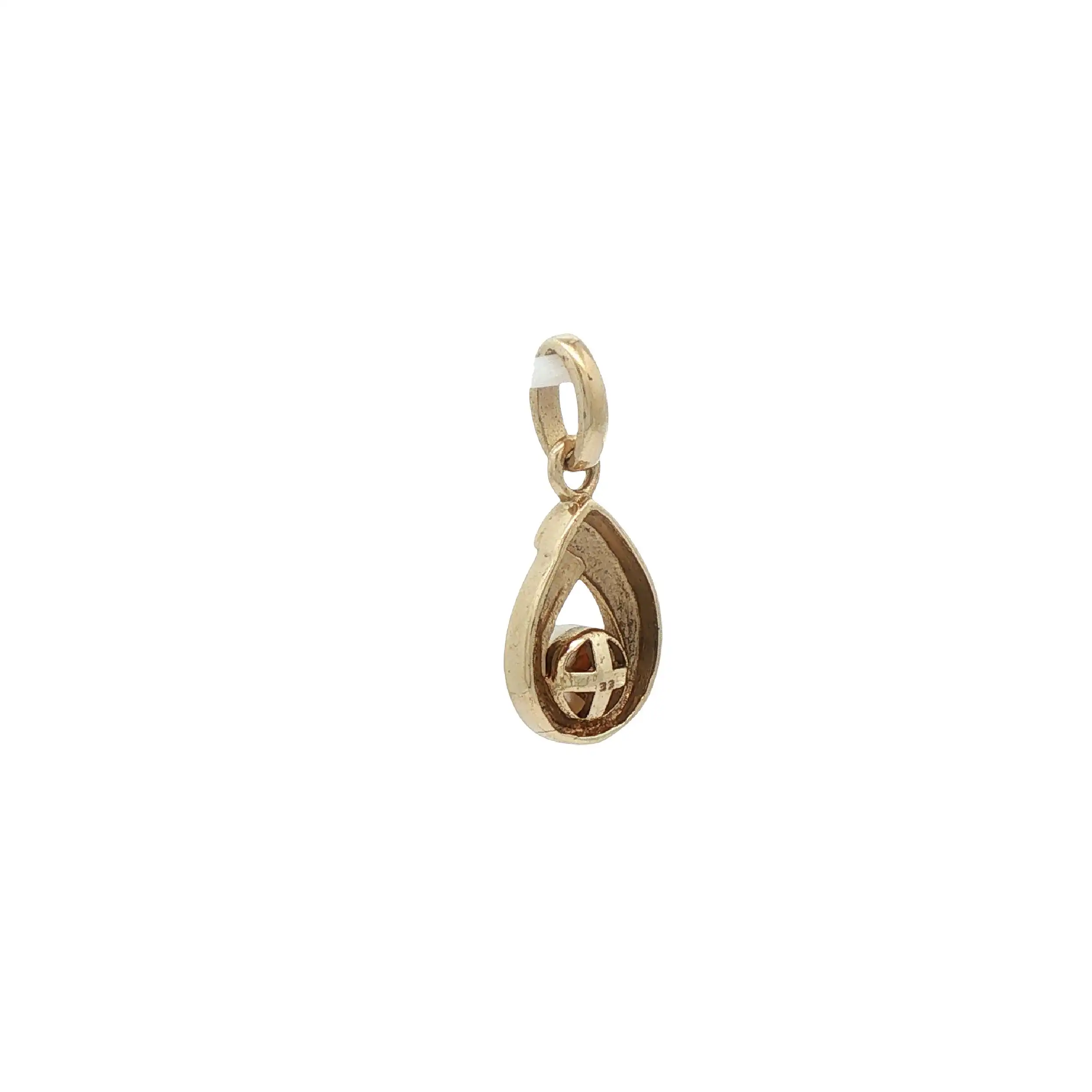 Anhänger Gelbgold mit Perle Anhänger Gelbgold mit Perle
