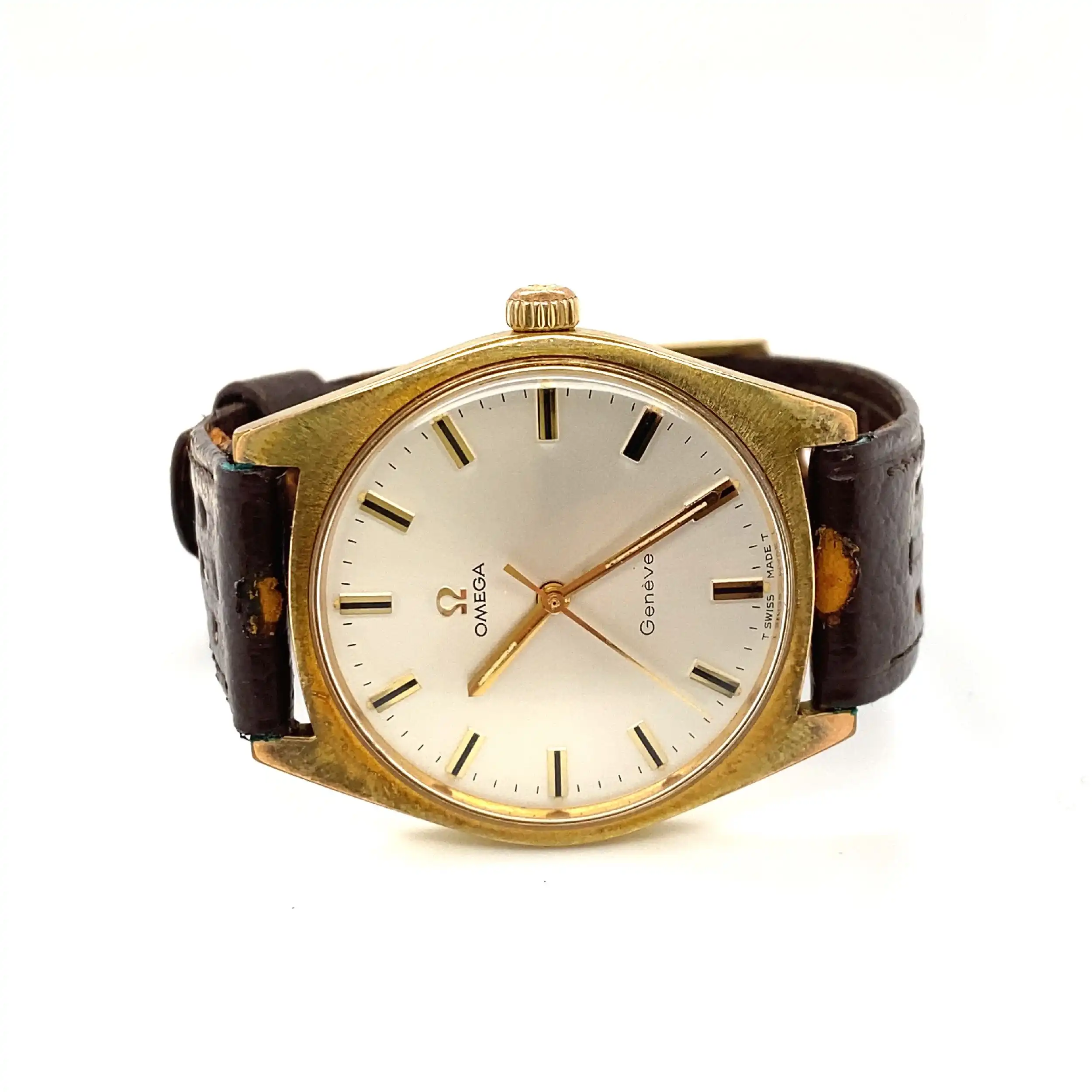 Herrenuhr Omega Geneve vergoldet Vintage