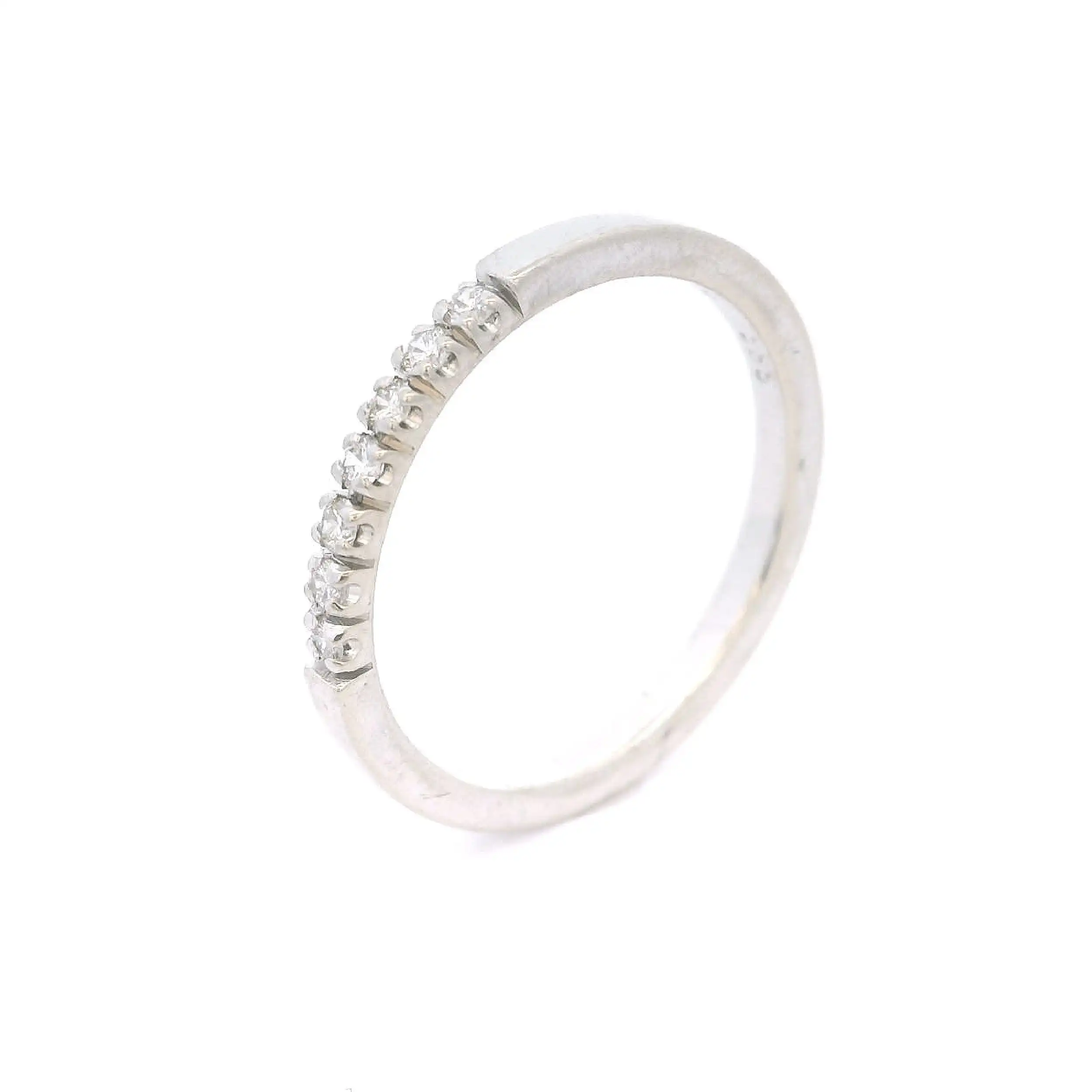 Ring Weißgold mit Brillanten