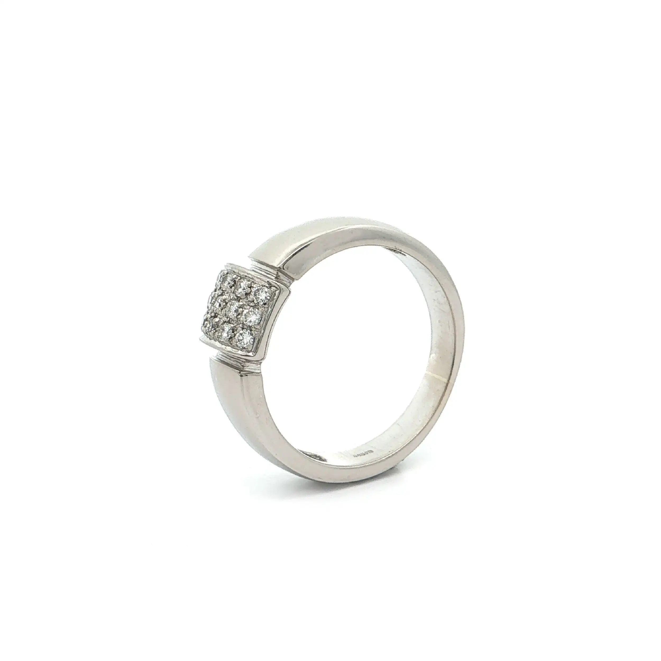 Ring Weißgold mit Brillanten Ring Weißgold mit Brillanten