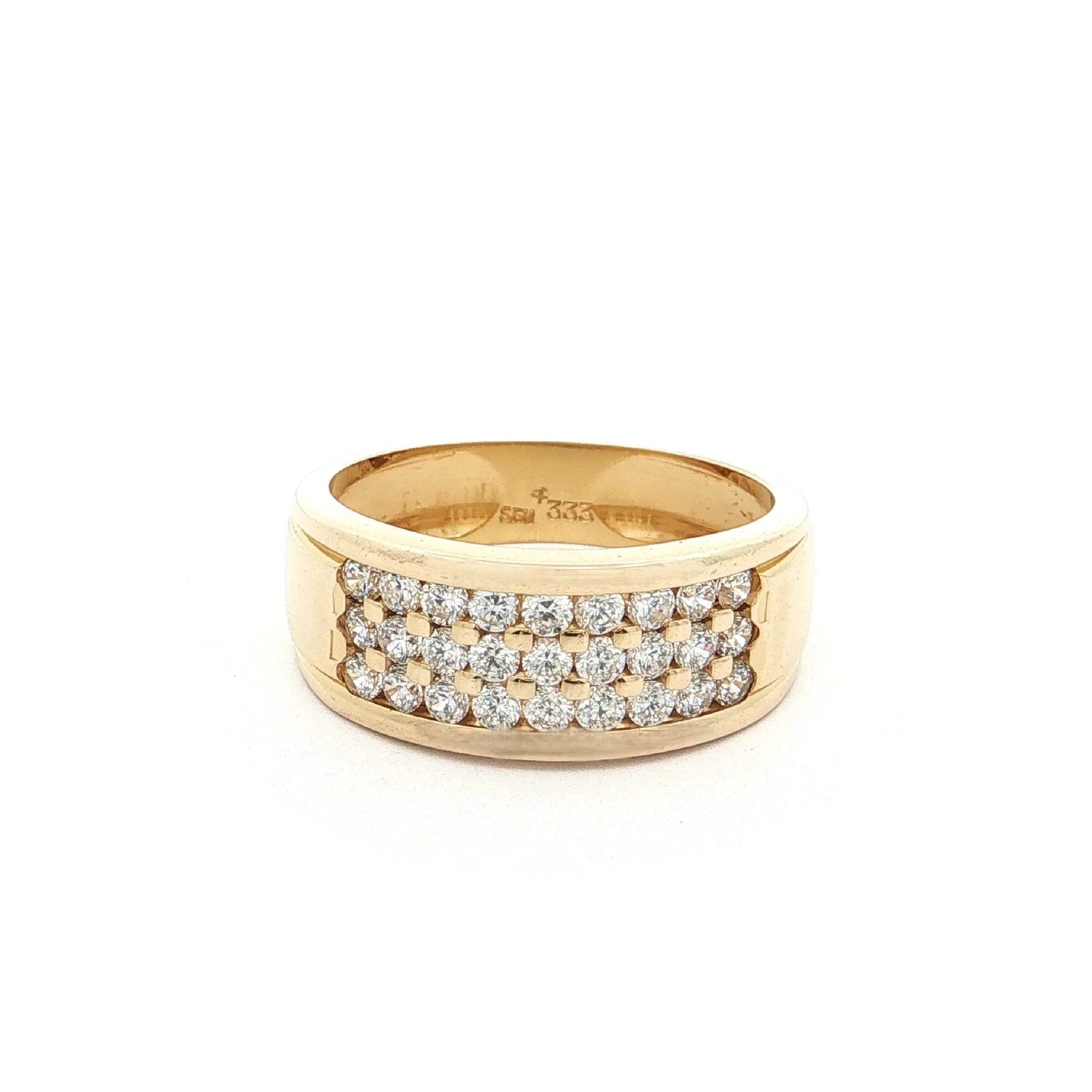 Ring Gelbgold mit Zirkonia
