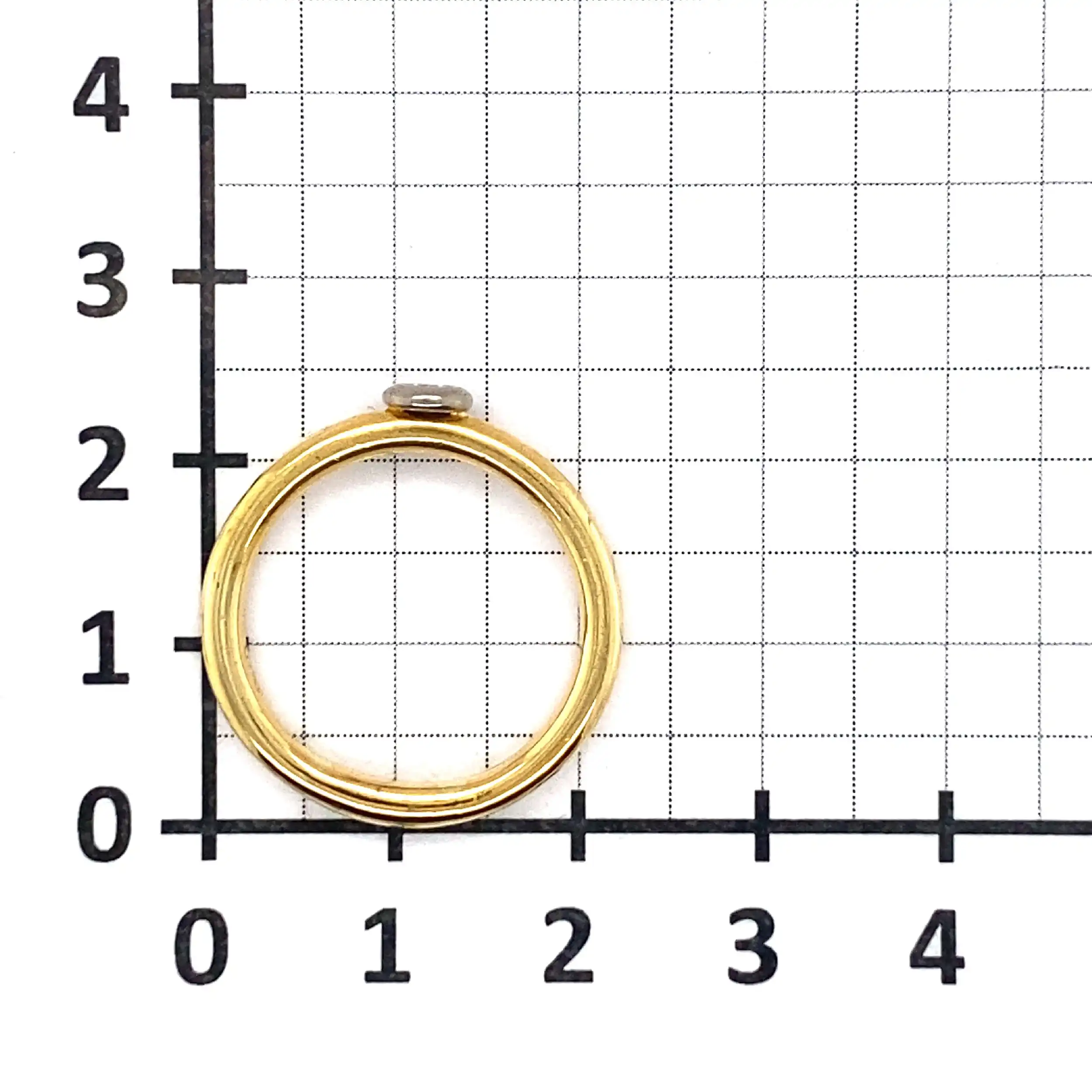 Ring Bicolor mit Brillanten
