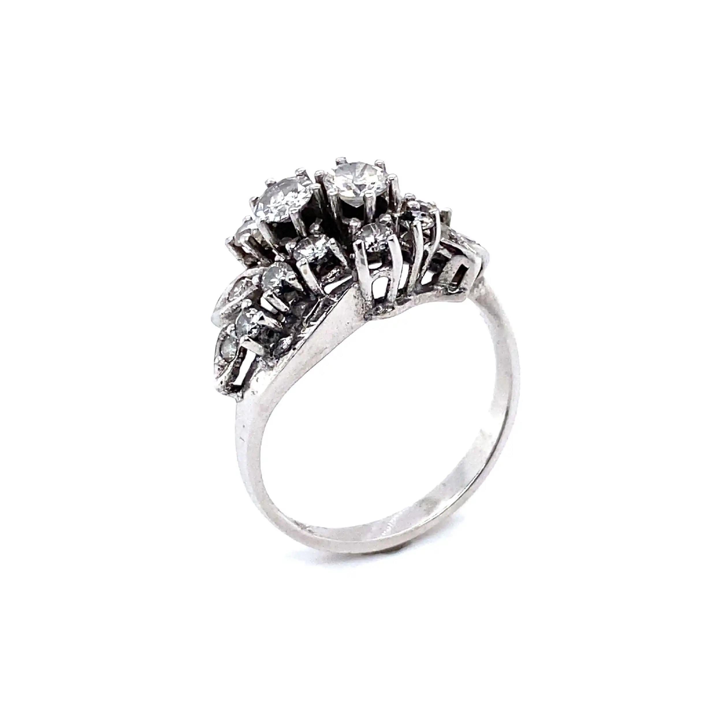 Ring mit Brillanten und Diamanten Ring mit Brillanten und Diamanten