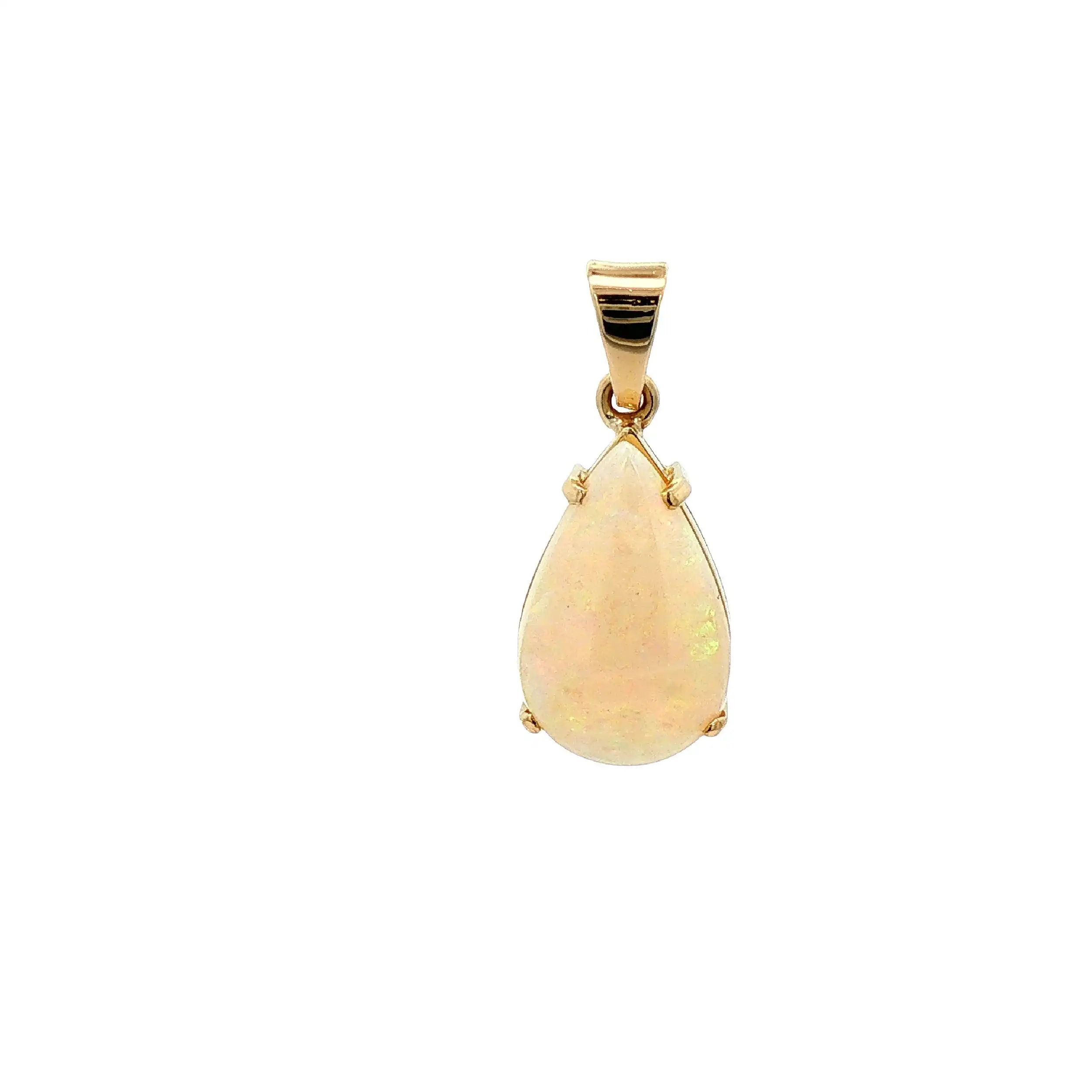 Anhänger Gelbgold mit Opal