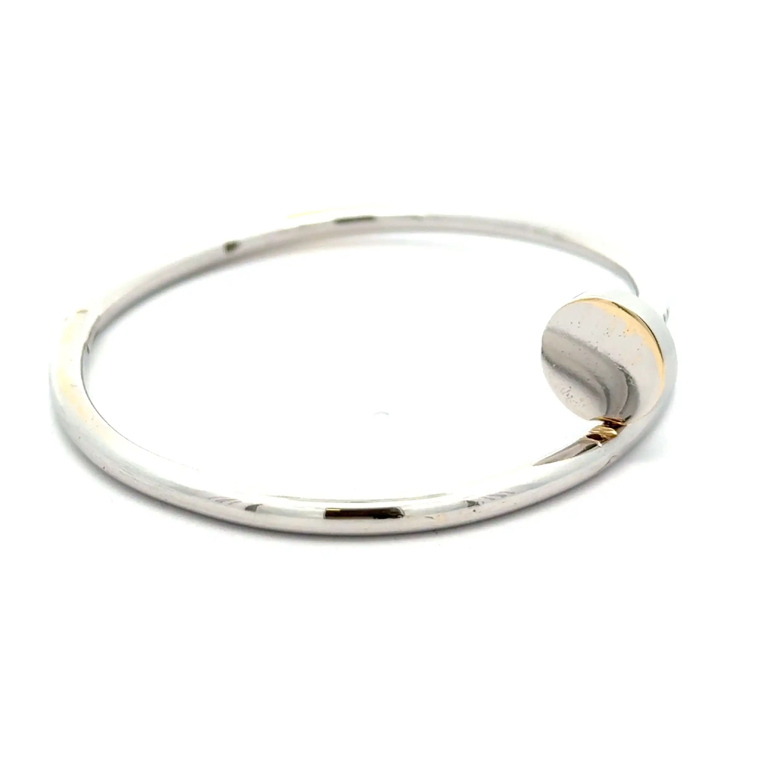 Armreif /Armspange Weißgold "Nagel" Armreif /Armspange Weißgold "Nagel"