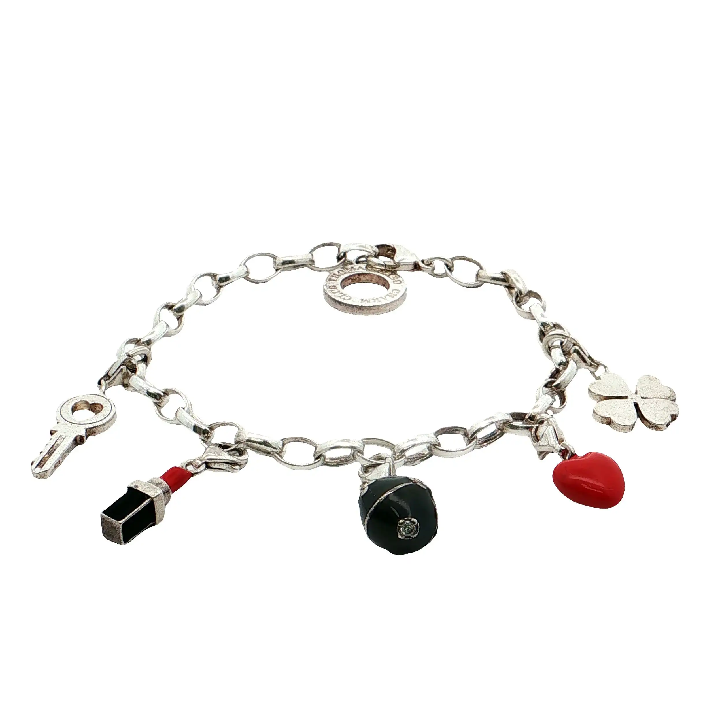 Armband Silber mit Charms "Thomas Sabo" Armband Silber mit Charms "Thomas Sabo"