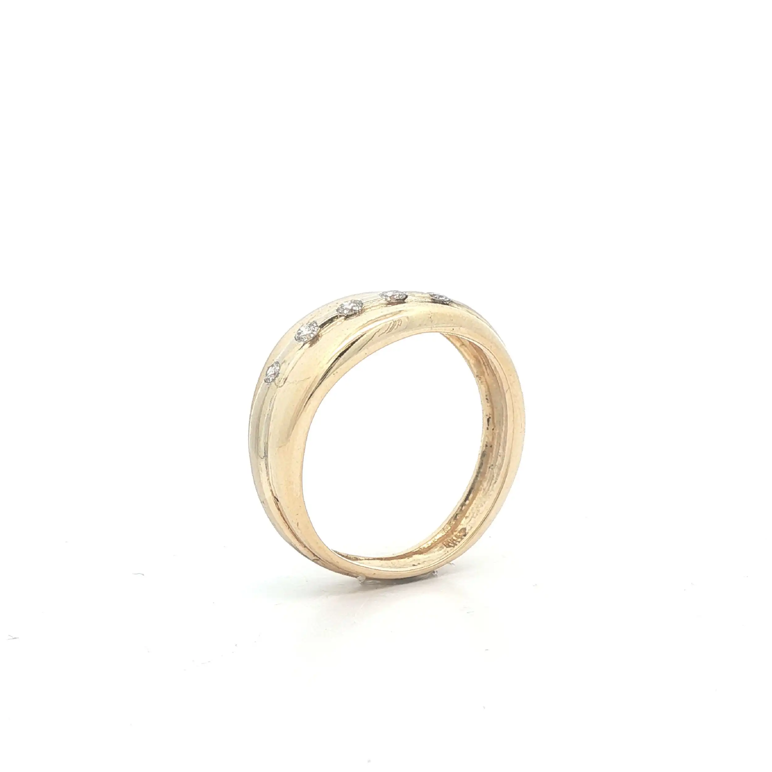 Ring Gelbgold mit Brillanten Ring Gelbgold mit Brillanten