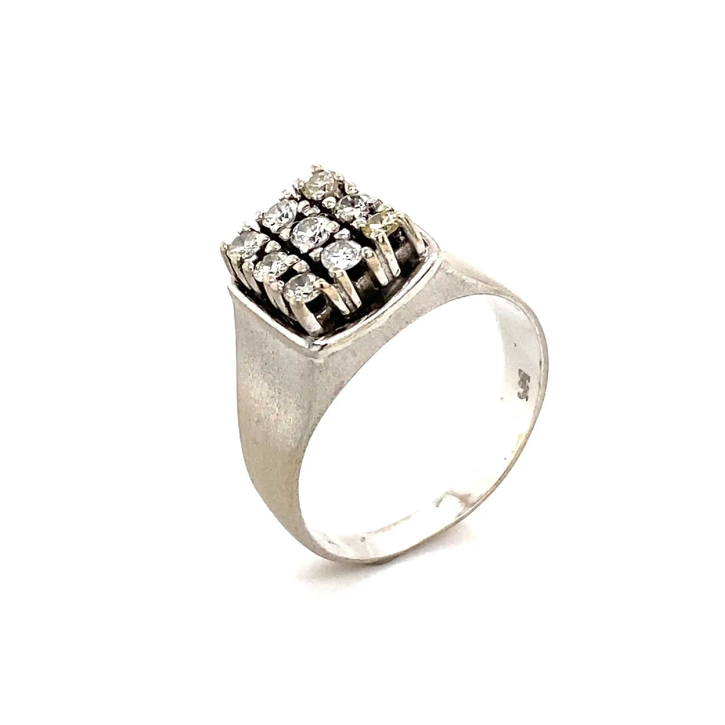 Ring Weißgold mit Brillanten