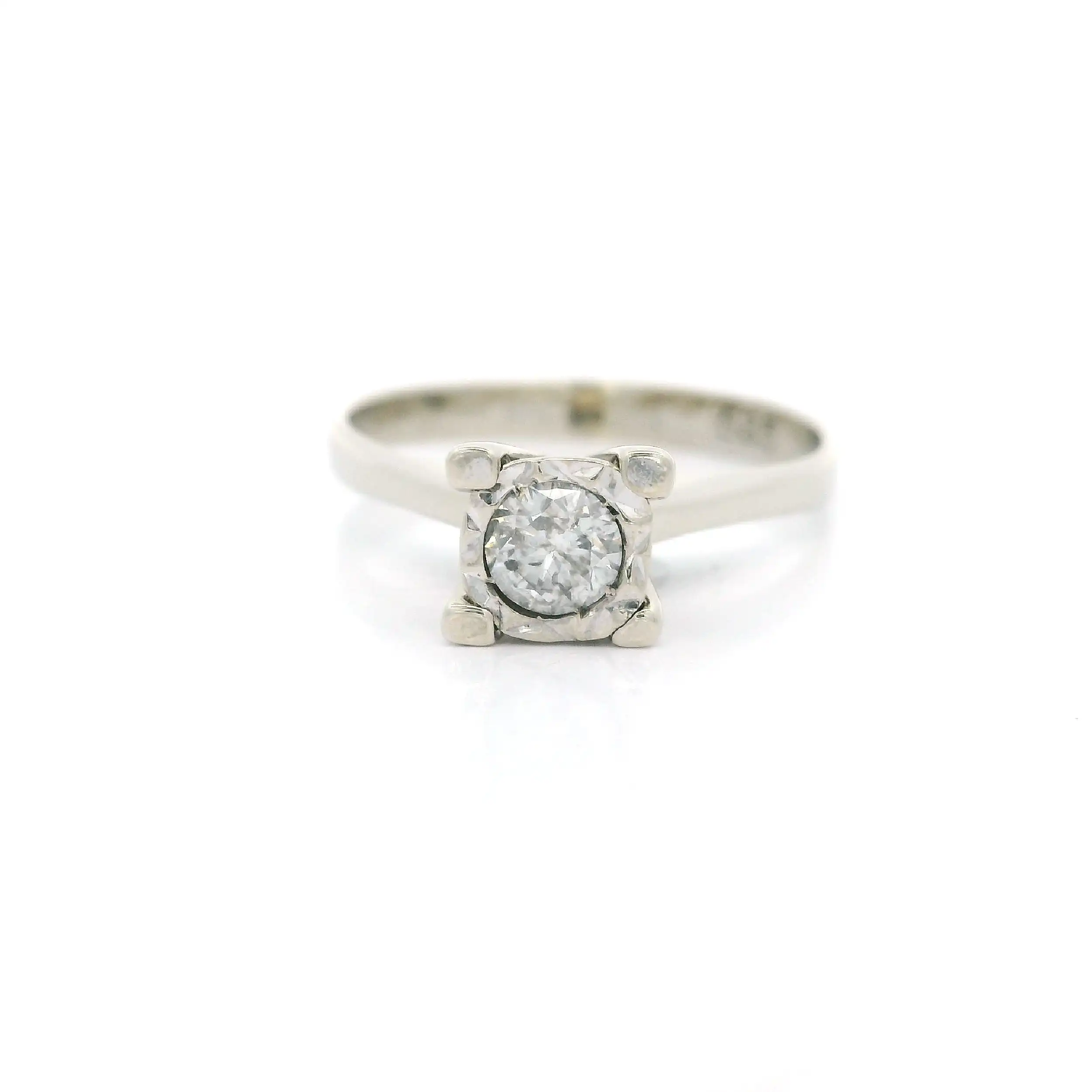 Ring Weißgold mit Brillant