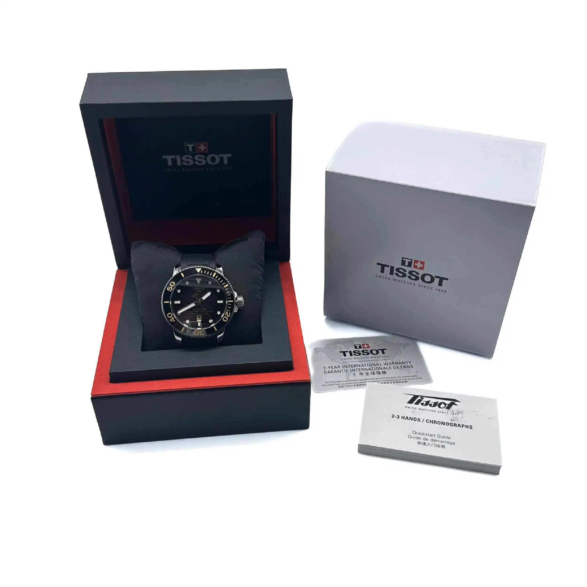 Herrenuhr Tissot SeaStar Powermatic 80 Ref.T120607 mit Box und Papieren Herrenuhr Tissot SeaStar Powermatic 80 Ref.T120607 mit Box und Papieren
