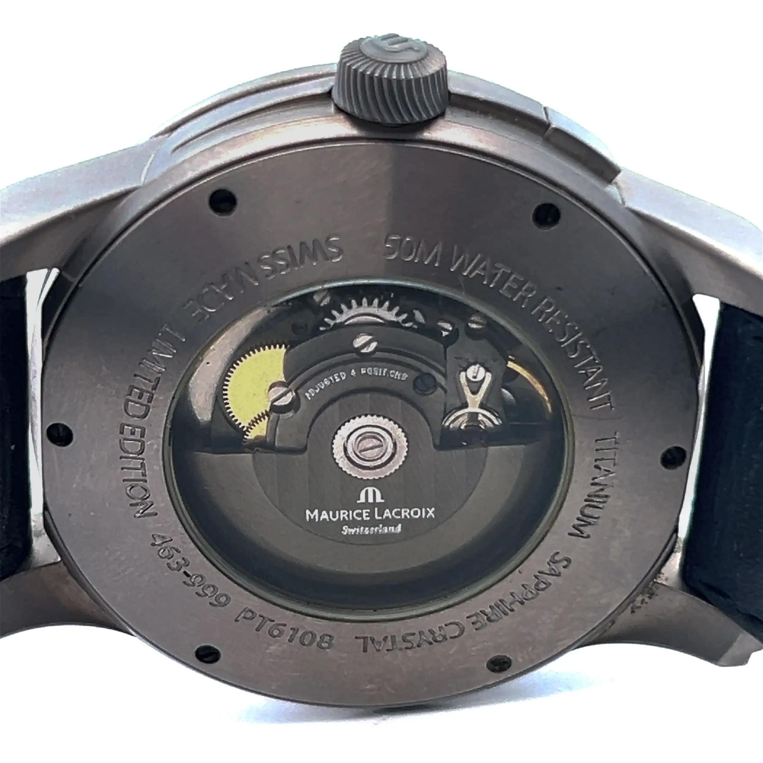 Herrenuhr Maurice Lacroix Pontos Referenz PT6108 mit Zertifikat Herrenuhr Maurice Lacroix Pontos Referenz PT6108 mit Zertifikat