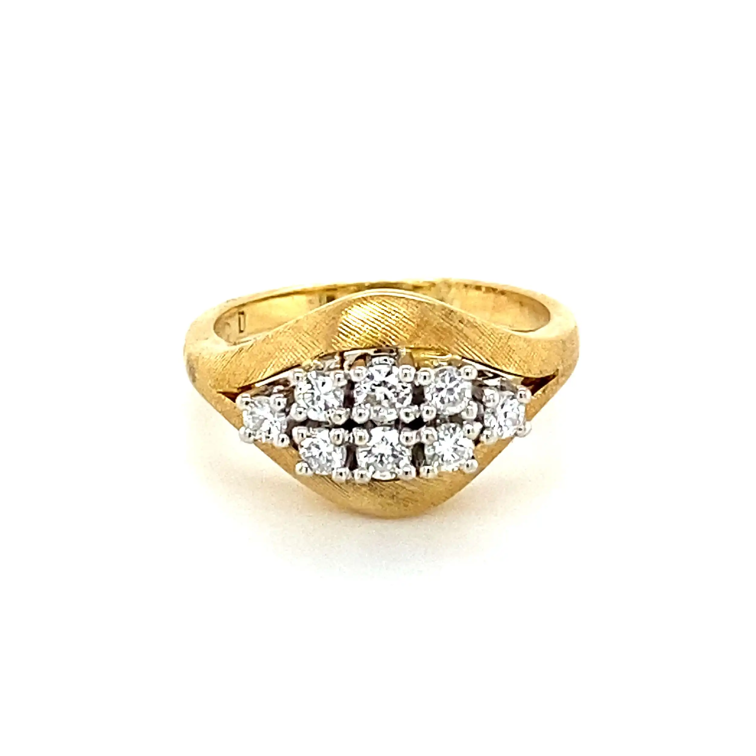 Ring Bicolor mit Brillanten Ring Bicolor mit Brillanten