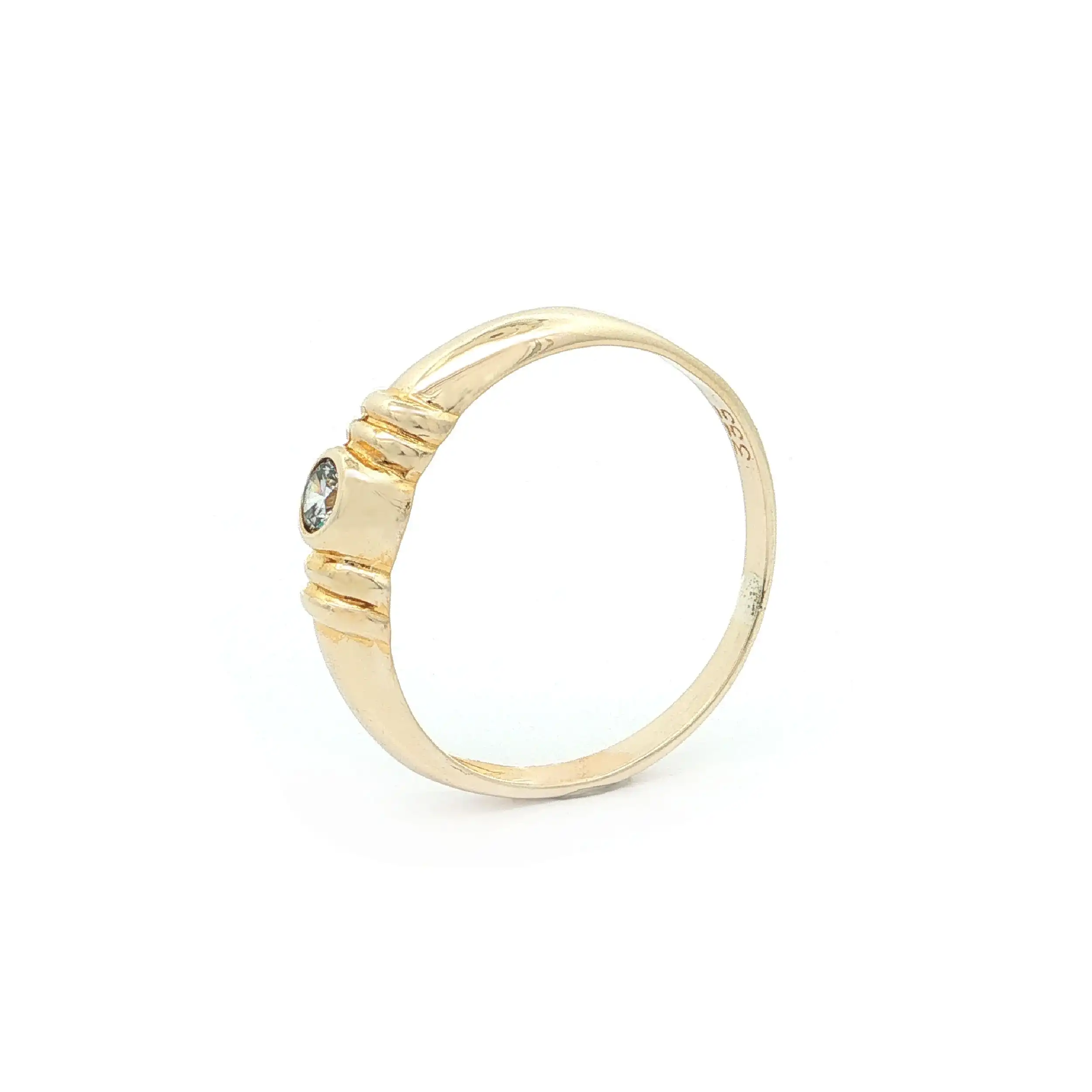 Ring Gelbgold mit Zirkonia