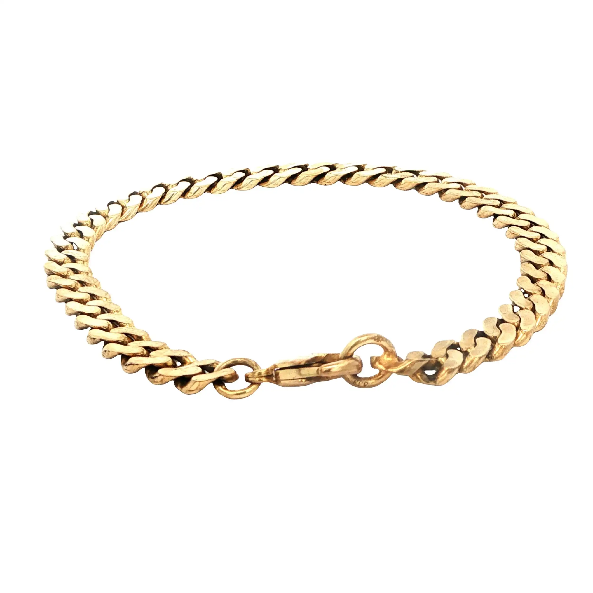 Panzerarmband Gelbgold