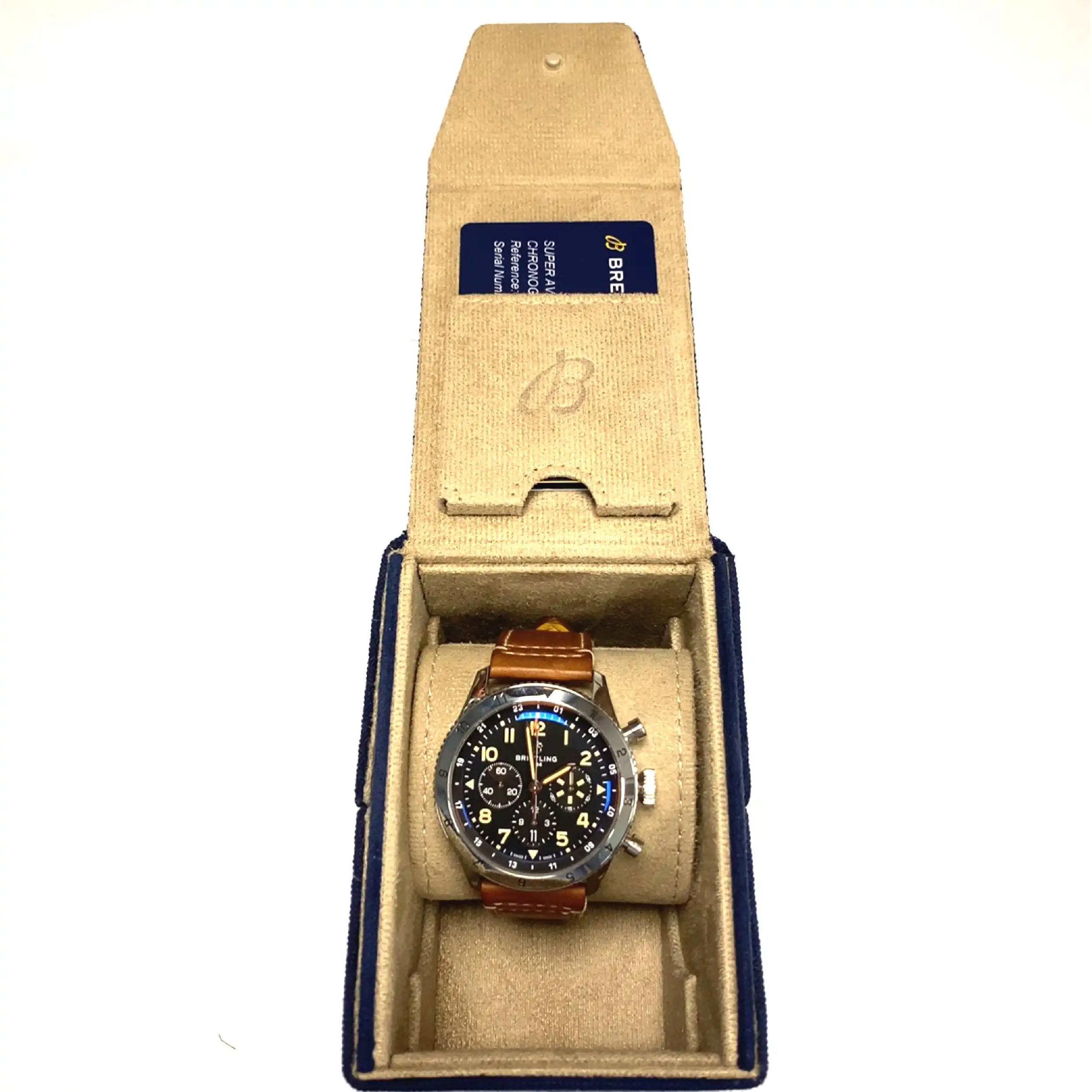 Herrenuhr Breitling Super Avi B04 Chronograph GMT 46 P-51 Mustang Herrenuhr Breitling Super Avi B04 Chronograph GMT 46 P-51 Mustang