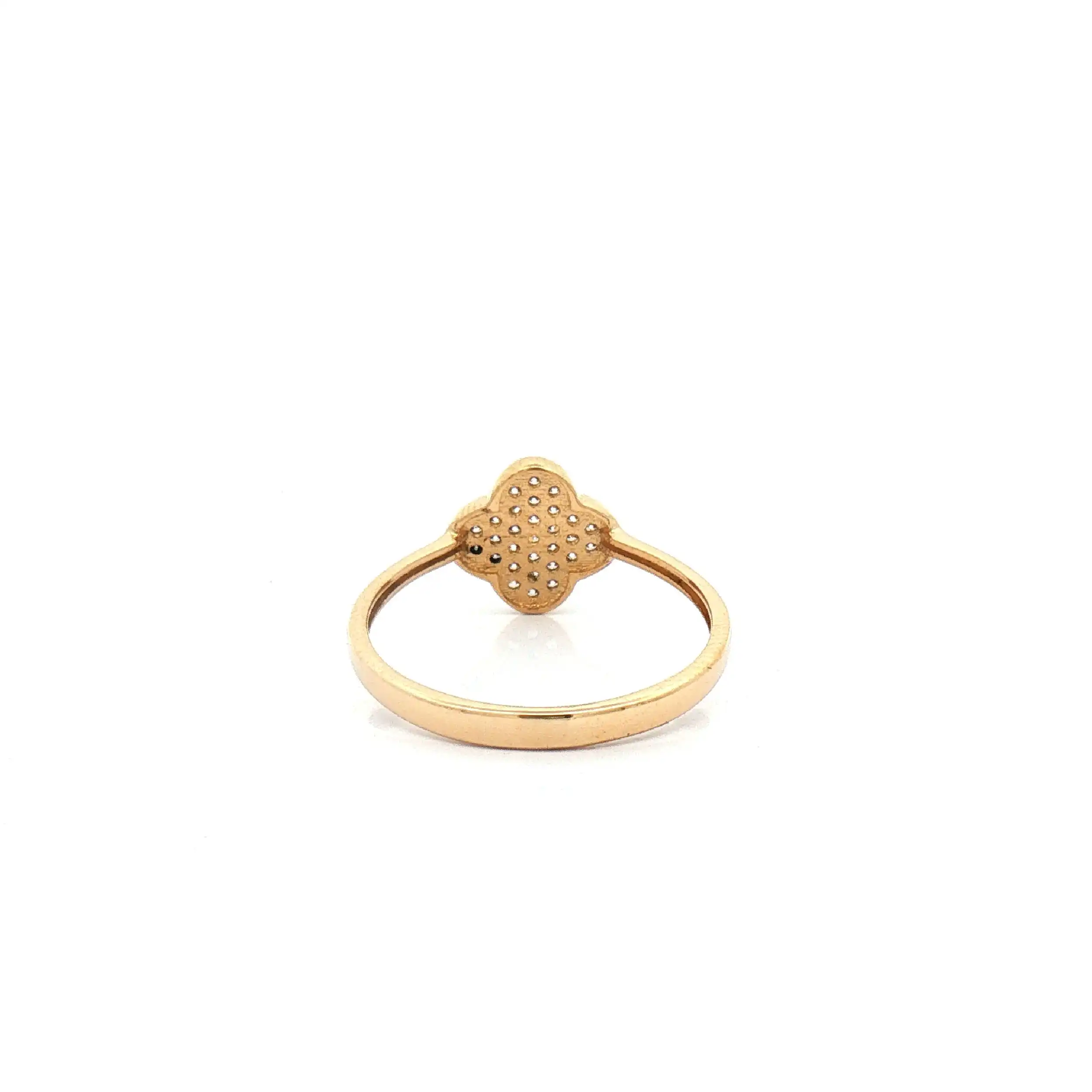 Ring Gelbgold mit Zirkonia Ring Gelbgold mit Zirkonia