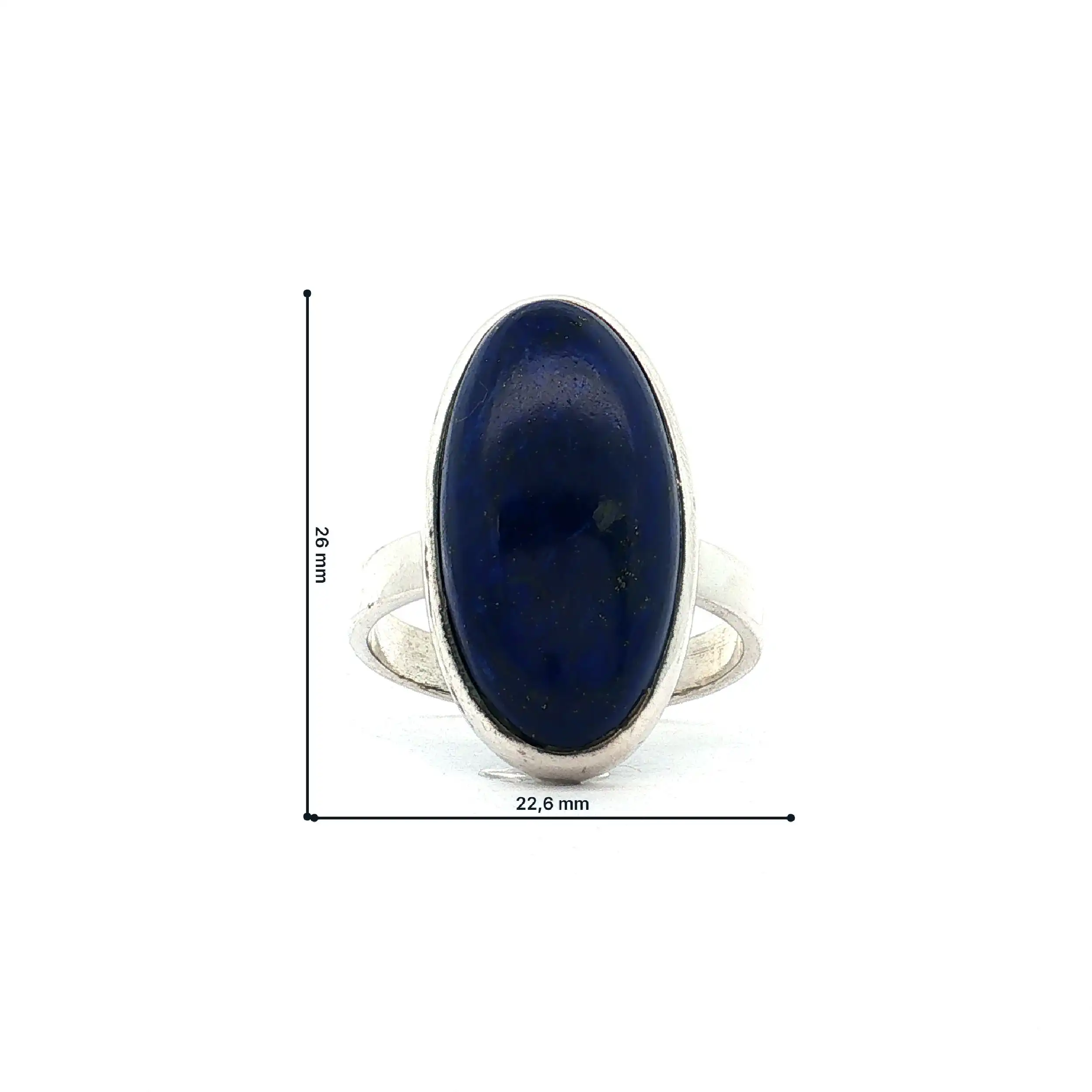 Ring Silber mit Lapislazuli