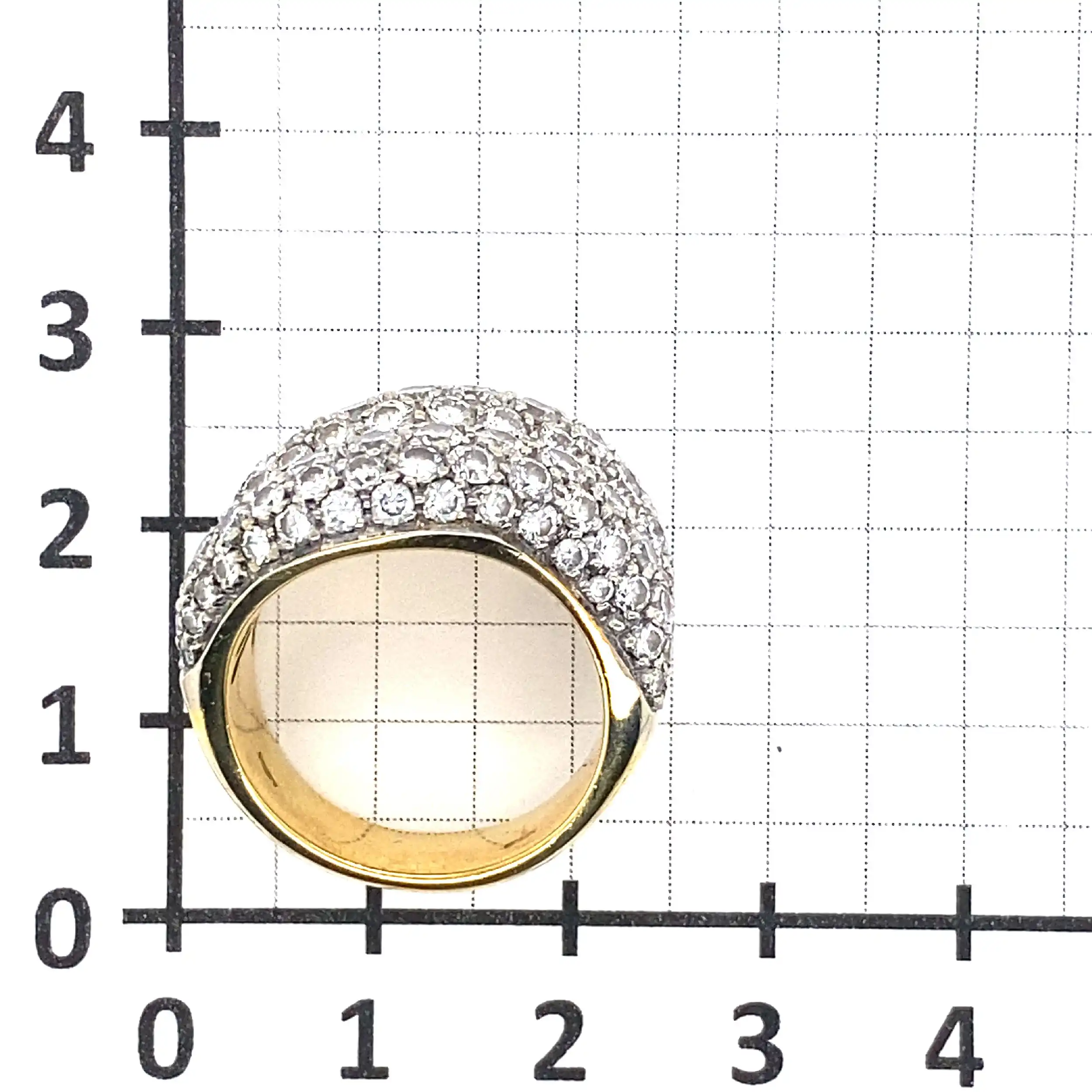 Ring Bicolor mit Brillanten Ring Bicolor mit Brillanten