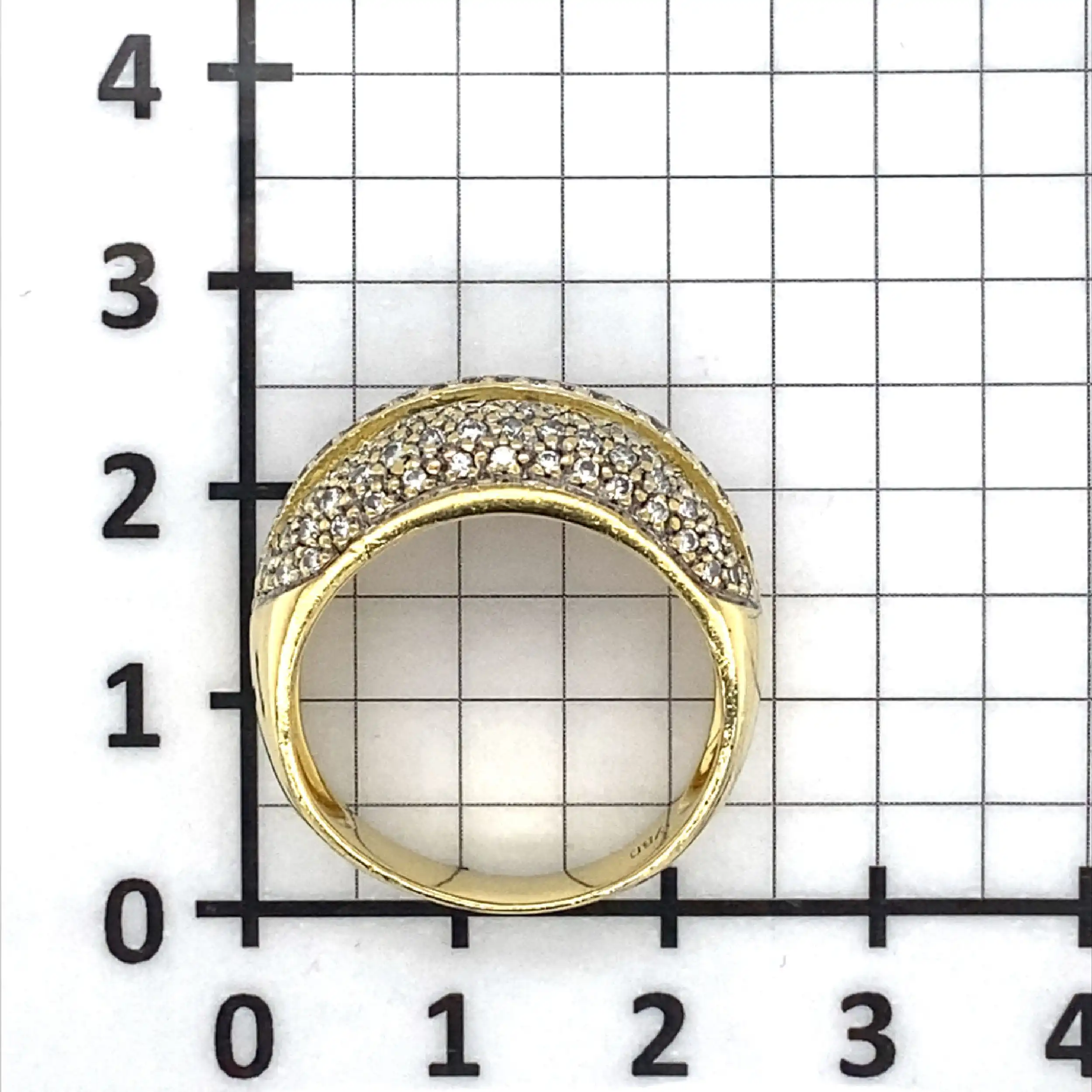 Ring Gelbgold mit Brillanten Ring Gelbgold mit Brillanten
