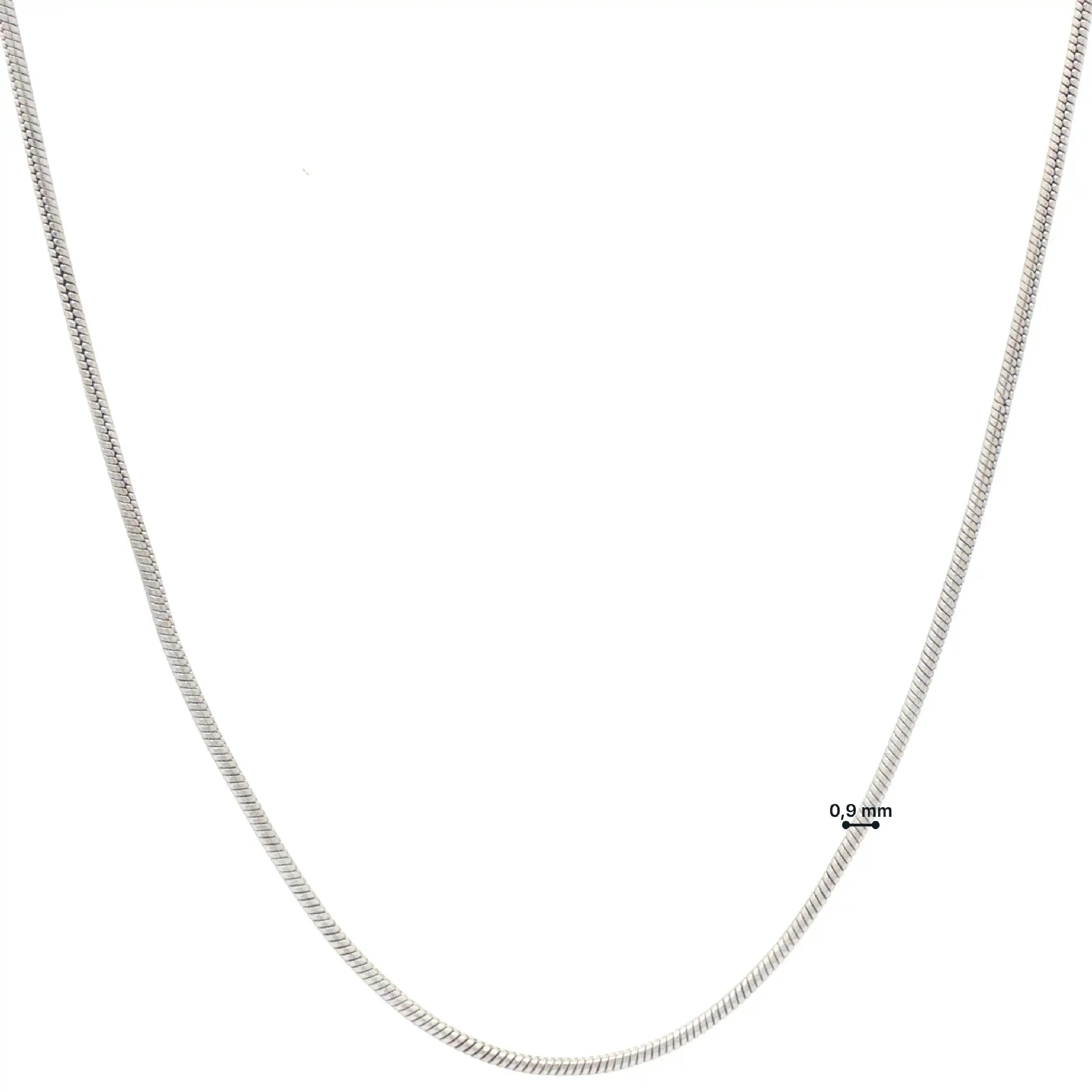 Schlangenkette Weißgold Schlangenkette Weißgold