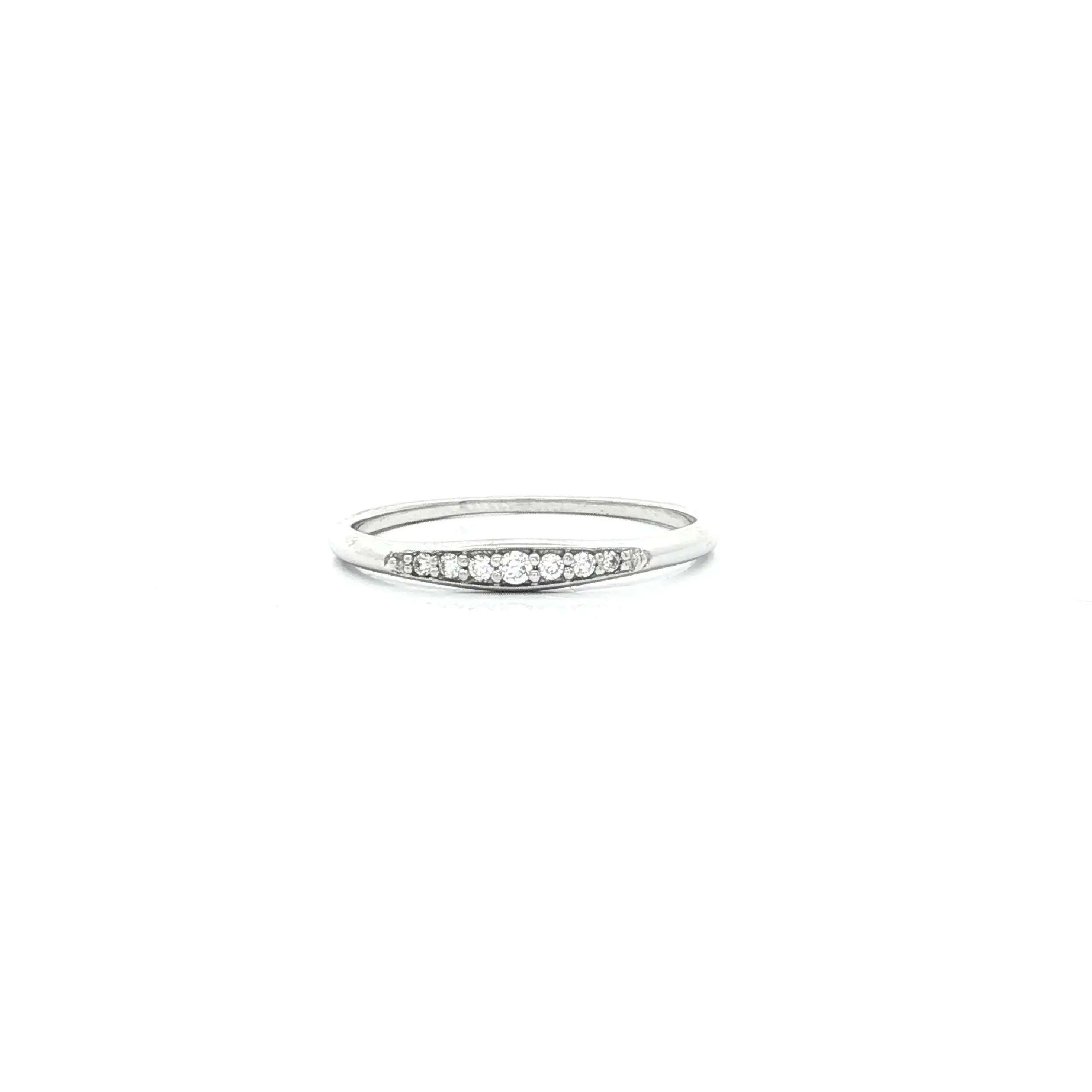 Ring Weißgold mit Brillanten Ring Weißgold mit Brillanten