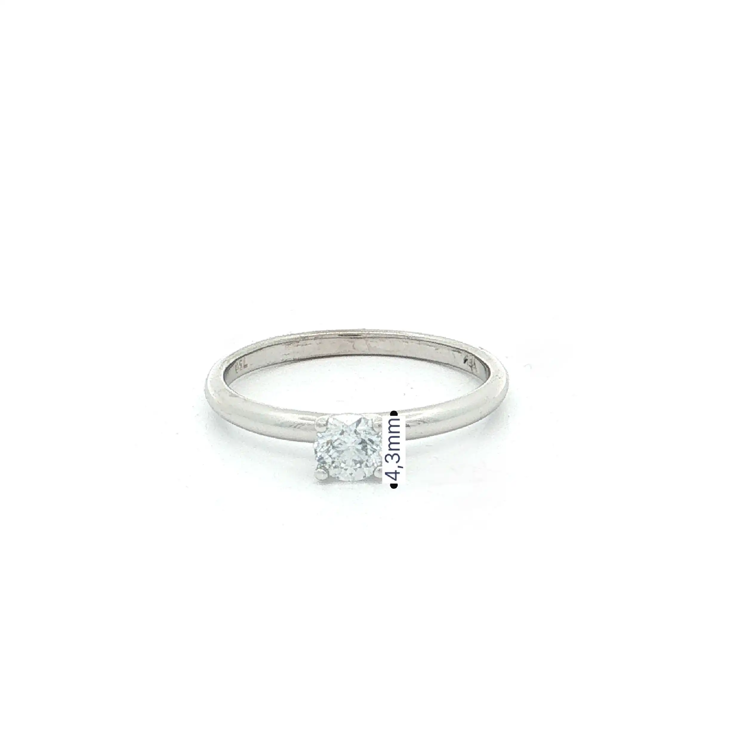 Ring Weißgold mit Brillant